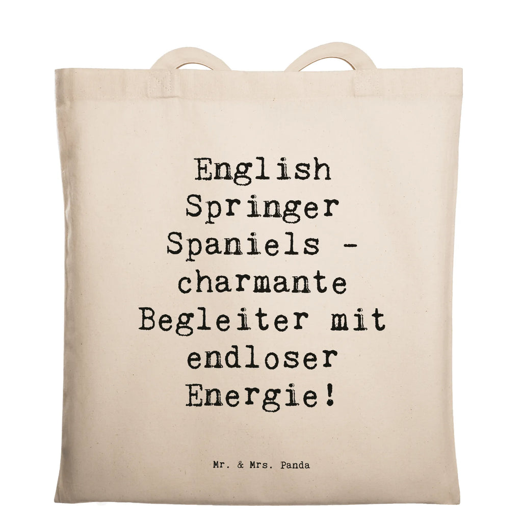 Tragetasche Spruch English Springer Spaniel Charme Beuteltasche, Beutel, Einkaufstasche, Jutebeutel, Stoffbeutel, Tasche, Shopper, Umhängetasche, Strandtasche, Schultertasche, Stofftasche, Tragetasche, Badetasche, Jutetasche, Einkaufstüte, Laptoptasche, Hund, Hunderasse, Rassehund, Hundebesitzer, Geschenk, Tierfreund, Schenken, Welpe