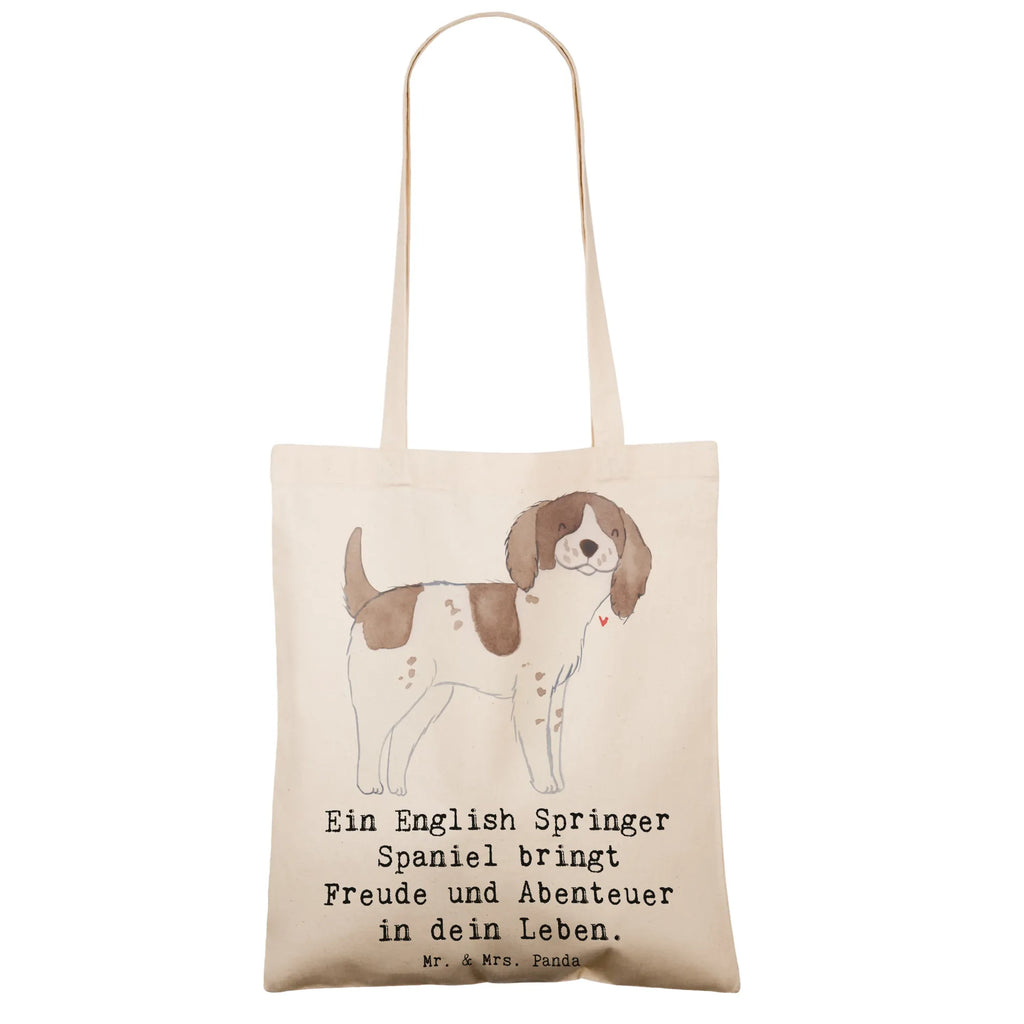 Tragetasche English Springer Spaniel Freude Beuteltasche, Beutel, Einkaufstasche, Jutebeutel, Stoffbeutel, Tasche, Shopper, Umhängetasche, Strandtasche, Schultertasche, Stofftasche, Tragetasche, Badetasche, Jutetasche, Einkaufstüte, Laptoptasche, Hund, Hunderasse, Rassehund, Hundebesitzer, Geschenk, Tierfreund, Schenken, Welpe