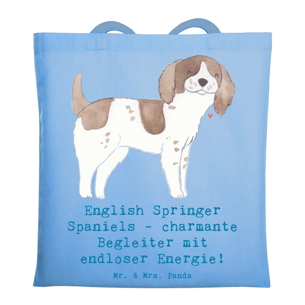 Tragetasche English Springer Spaniel Charme Beuteltasche, Beutel, Einkaufstasche, Jutebeutel, Stoffbeutel, Tasche, Shopper, Umhängetasche, Strandtasche, Schultertasche, Stofftasche, Tragetasche, Badetasche, Jutetasche, Einkaufstüte, Laptoptasche, Hund, Hunderasse, Rassehund, Hundebesitzer, Geschenk, Tierfreund, Schenken, Welpe