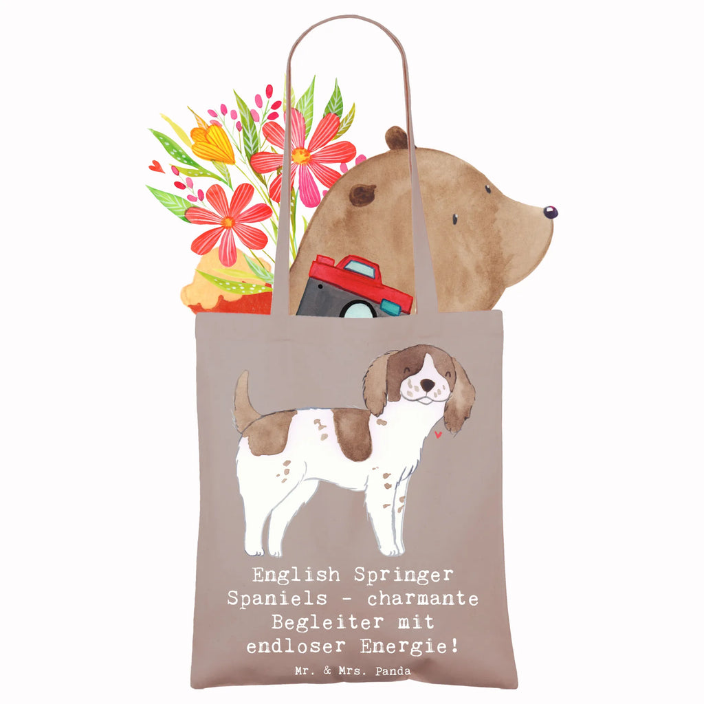 Tragetasche English Springer Spaniel Charme Beuteltasche, Beutel, Einkaufstasche, Jutebeutel, Stoffbeutel, Tasche, Shopper, Umhängetasche, Strandtasche, Schultertasche, Stofftasche, Tragetasche, Badetasche, Jutetasche, Einkaufstüte, Laptoptasche, Hund, Hunderasse, Rassehund, Hundebesitzer, Geschenk, Tierfreund, Schenken, Welpe