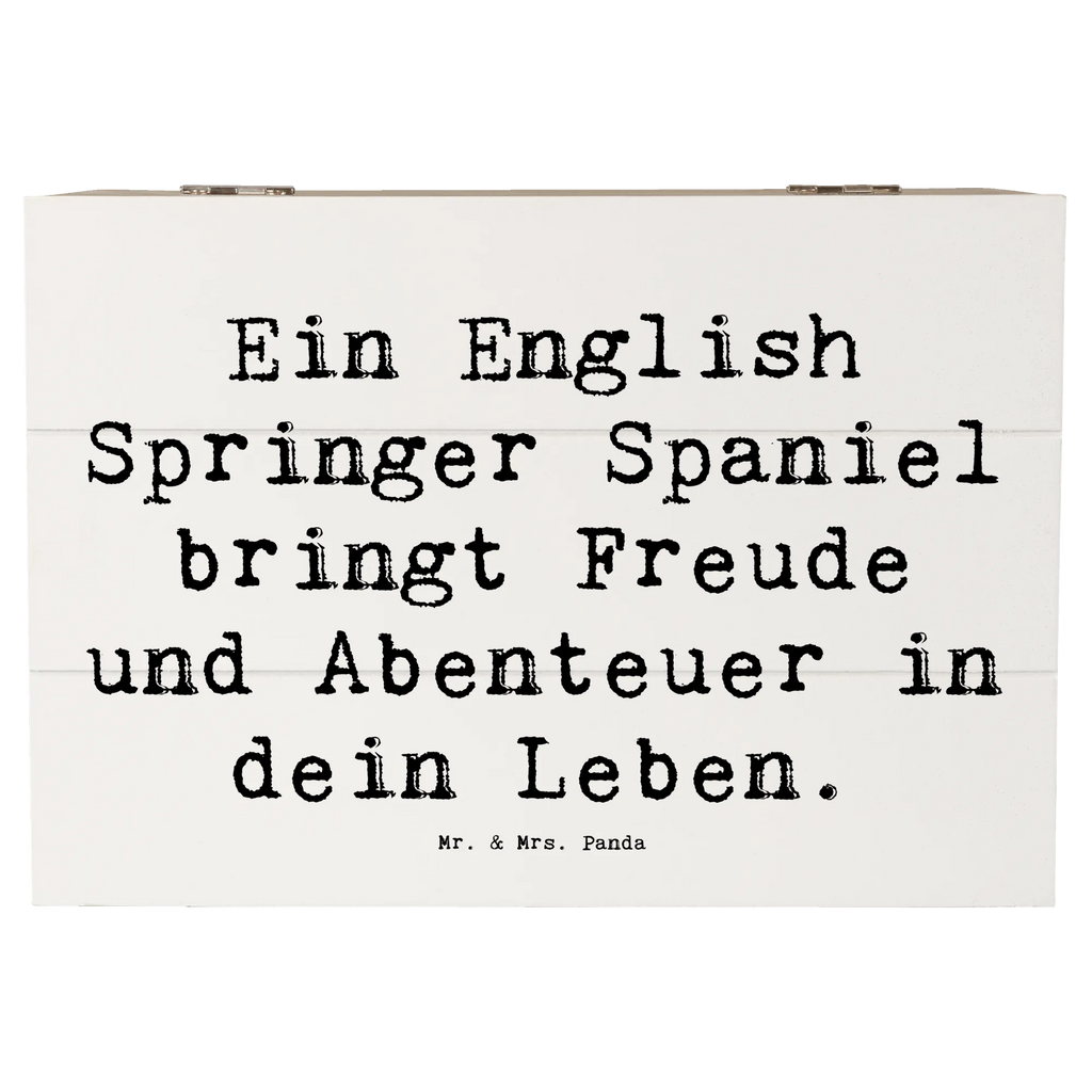 Holzkiste Spruch English Springer Spaniel Freude Holzkiste, Kiste, Schatzkiste, Truhe, Schatulle, XXL, Erinnerungsbox, Erinnerungskiste, Dekokiste, Aufbewahrungsbox, Geschenkbox, Geschenkdose, Hund, Hunderasse, Rassehund, Hundebesitzer, Geschenk, Tierfreund, Schenken, Welpe