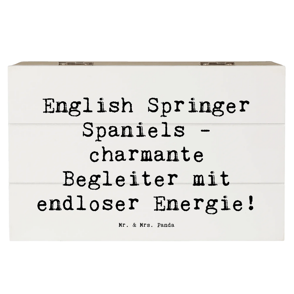 Holzkiste Spruch English Springer Spaniel Charme Holzkiste, Kiste, Schatzkiste, Truhe, Schatulle, XXL, Erinnerungsbox, Erinnerungskiste, Dekokiste, Aufbewahrungsbox, Geschenkbox, Geschenkdose, Hund, Hunderasse, Rassehund, Hundebesitzer, Geschenk, Tierfreund, Schenken, Welpe