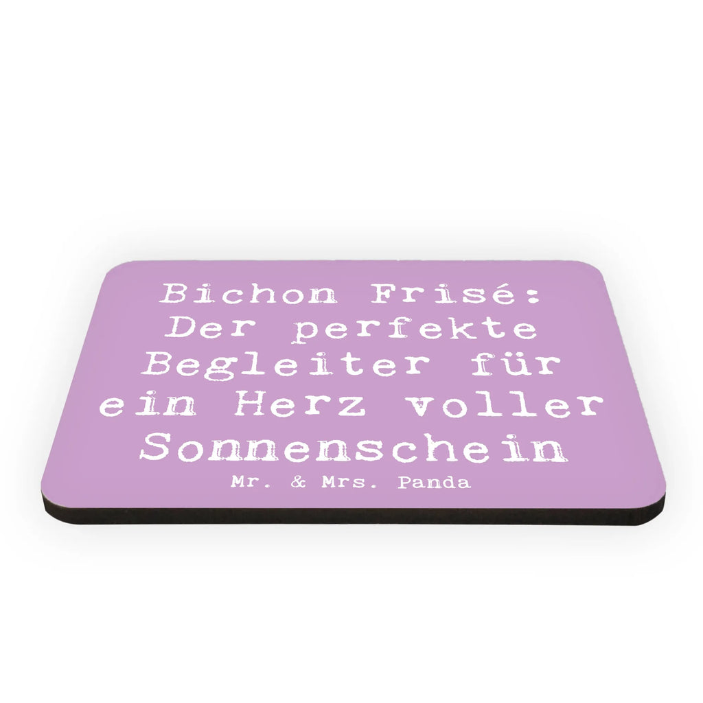 Magnet Spruch Bichon Frisé Freude Kühlschrankmagnet, Pinnwandmagnet, Souvenir Magnet, Motivmagnete, Dekomagnet, Whiteboard Magnet, Notiz Magnet, Kühlschrank Dekoration, Hund, Hunderasse, Rassehund, Hundebesitzer, Geschenk, Tierfreund, Schenken, Welpe