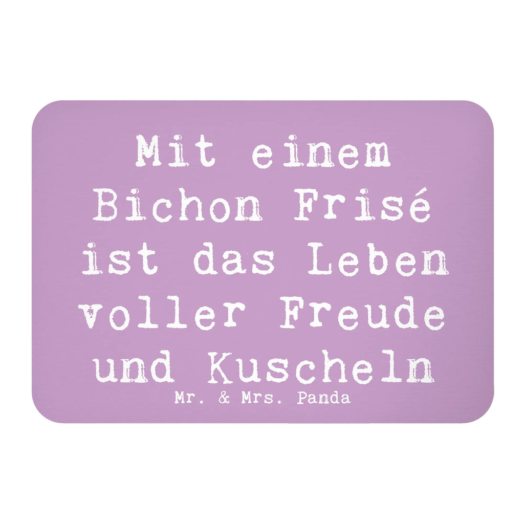 Magnet Spruch Bichon Frisé Freude Kühlschrankmagnet, Pinnwandmagnet, Souvenir Magnet, Motivmagnete, Dekomagnet, Whiteboard Magnet, Notiz Magnet, Kühlschrank Dekoration, Hund, Hunderasse, Rassehund, Hundebesitzer, Geschenk, Tierfreund, Schenken, Welpe