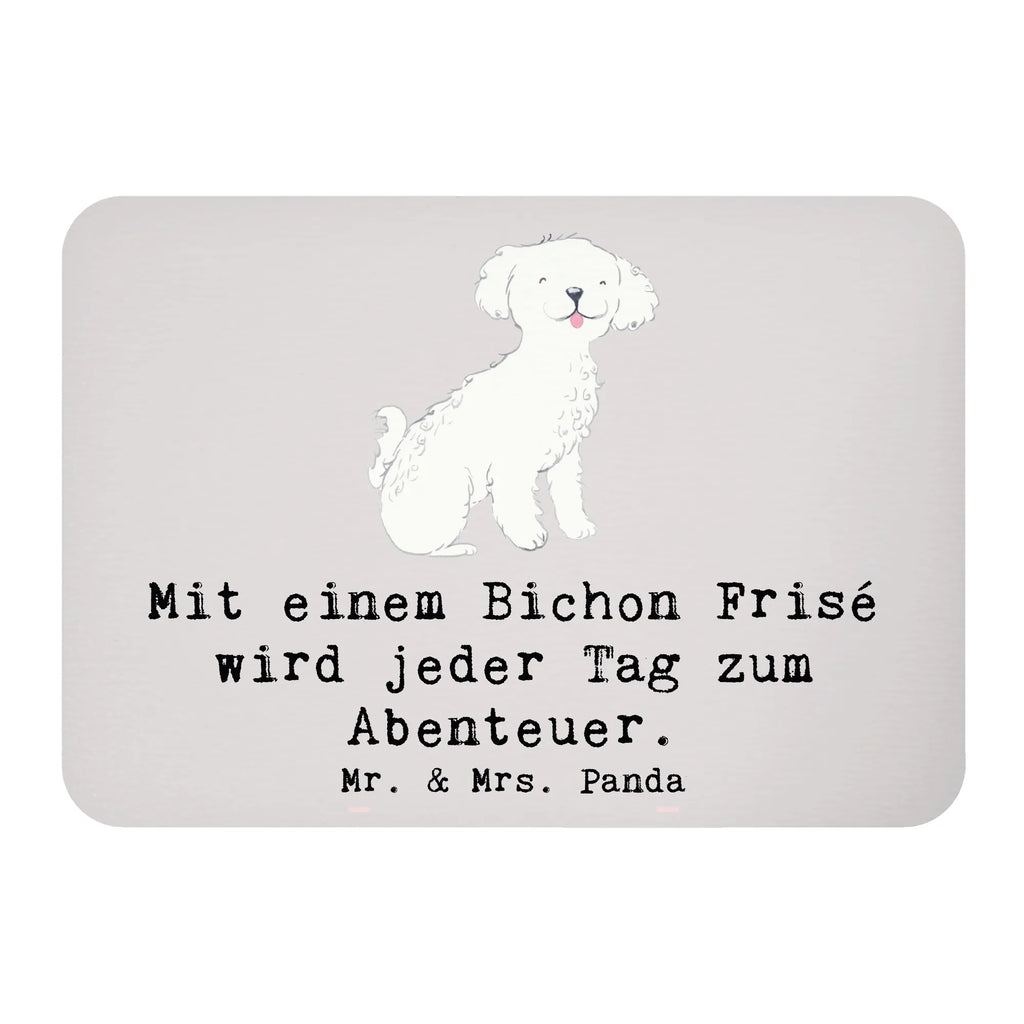 Magnet Mit einem Bichon Frisé wird jeder Tag zum Abenteuer. Kühlschrankmagnet, Pinnwandmagnet, Souvenir Magnet, Motivmagnete, Dekomagnet, Whiteboard Magnet, Notiz Magnet, Kühlschrank Dekoration, Hund, Hunderasse, Rassehund, Hundebesitzer, Geschenk, Tierfreund, Schenken, Welpe