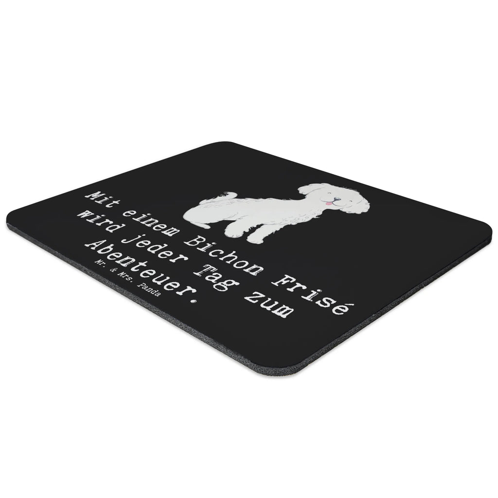 Mauspad Mit einem Bichon Frisé wird jeder Tag zum Abenteuer. Mousepad, Computer zubehör, Büroausstattung, PC Zubehör, Arbeitszimmer, Mauspad, Einzigartiges Mauspad, Designer Mauspad, Mausunterlage, Mauspad Büro, Hund, Hunderasse, Rassehund, Hundebesitzer, Geschenk, Tierfreund, Schenken, Welpe