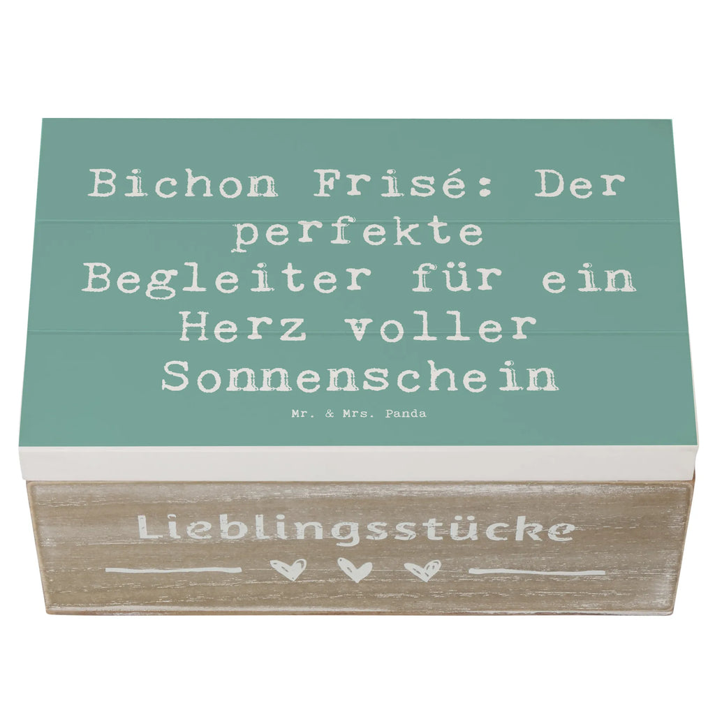 Holzkiste Spruch Bichon Frisé Freude Holzkiste, Kiste, Schatzkiste, Truhe, Schatulle, XXL, Erinnerungsbox, Erinnerungskiste, Dekokiste, Aufbewahrungsbox, Geschenkbox, Geschenkdose, Hund, Hunderasse, Rassehund, Hundebesitzer, Geschenk, Tierfreund, Schenken, Welpe