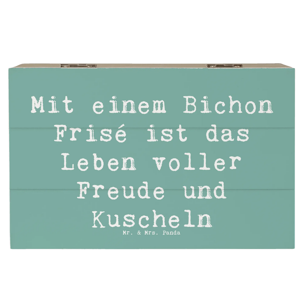 Holzkiste Spruch Bichon Frisé Freude Holzkiste, Kiste, Schatzkiste, Truhe, Schatulle, XXL, Erinnerungsbox, Erinnerungskiste, Dekokiste, Aufbewahrungsbox, Geschenkbox, Geschenkdose, Hund, Hunderasse, Rassehund, Hundebesitzer, Geschenk, Tierfreund, Schenken, Welpe