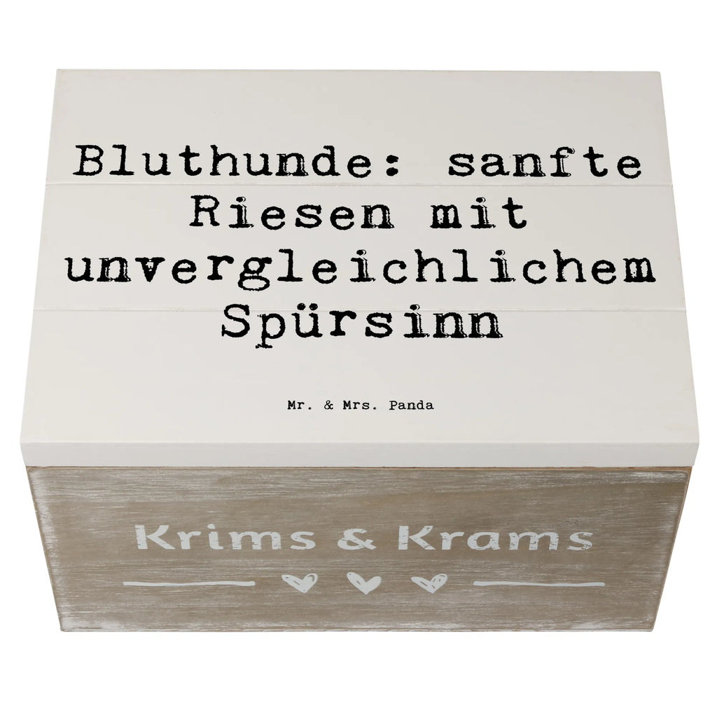 Holzkiste Spruch Bluthunde Holzkiste, Kiste, Schatzkiste, Truhe, Schatulle, XXL, Erinnerungsbox, Erinnerungskiste, Dekokiste, Aufbewahrungsbox, Geschenkbox, Geschenkdose, Hund, Hunderasse, Rassehund, Hundebesitzer, Geschenk, Tierfreund, Schenken, Welpe