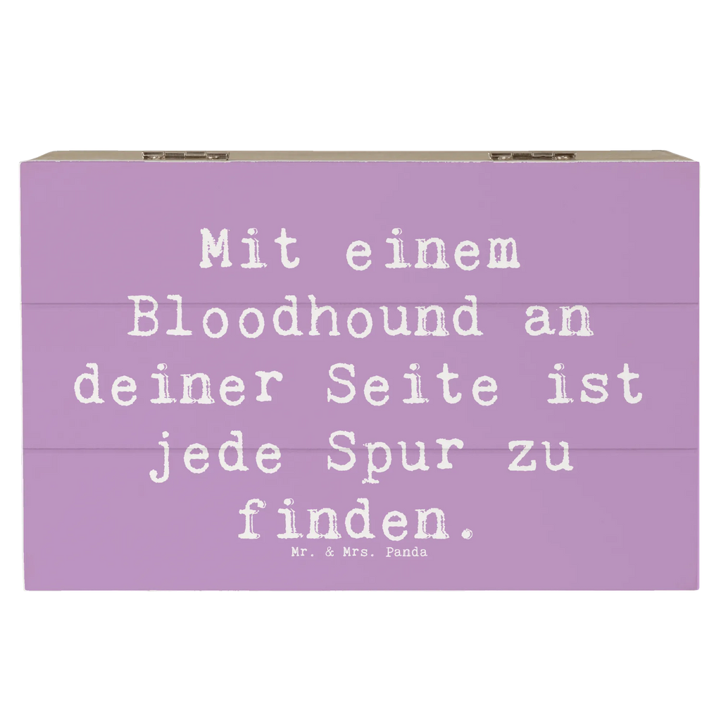 Holzkiste Spruch Bloodhound Spur Holzkiste, Kiste, Schatzkiste, Truhe, Schatulle, XXL, Erinnerungsbox, Erinnerungskiste, Dekokiste, Aufbewahrungsbox, Geschenkbox, Geschenkdose, Hund, Hunderasse, Rassehund, Hundebesitzer, Geschenk, Tierfreund, Schenken, Welpe