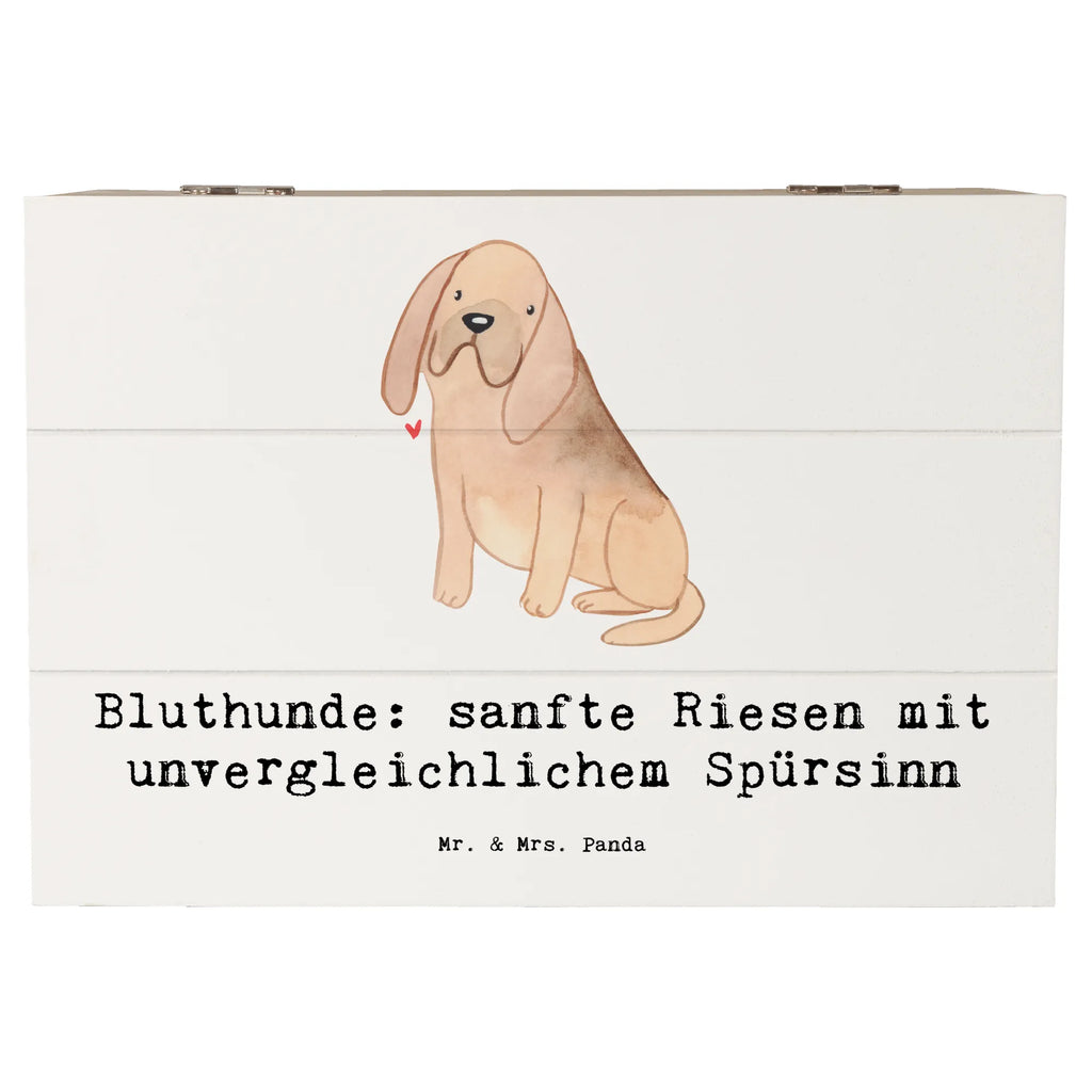 Holzkiste Bluthunde Holzkiste, Kiste, Schatzkiste, Truhe, Schatulle, XXL, Erinnerungsbox, Erinnerungskiste, Dekokiste, Aufbewahrungsbox, Geschenkbox, Geschenkdose, Hund, Hunderasse, Rassehund, Hundebesitzer, Geschenk, Tierfreund, Schenken, Welpe