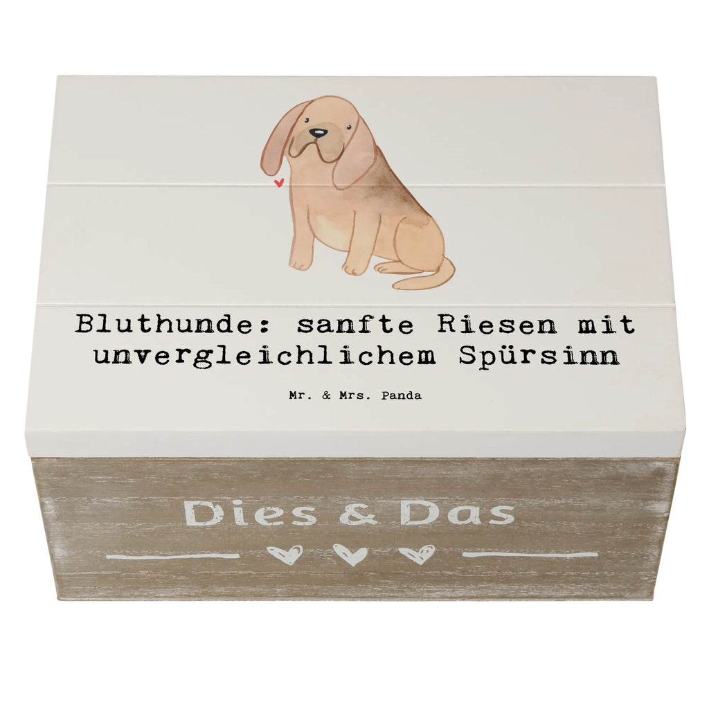 Holzkiste Bluthunde Holzkiste, Kiste, Schatzkiste, Truhe, Schatulle, XXL, Erinnerungsbox, Erinnerungskiste, Dekokiste, Aufbewahrungsbox, Geschenkbox, Geschenkdose, Hund, Hunderasse, Rassehund, Hundebesitzer, Geschenk, Tierfreund, Schenken, Welpe