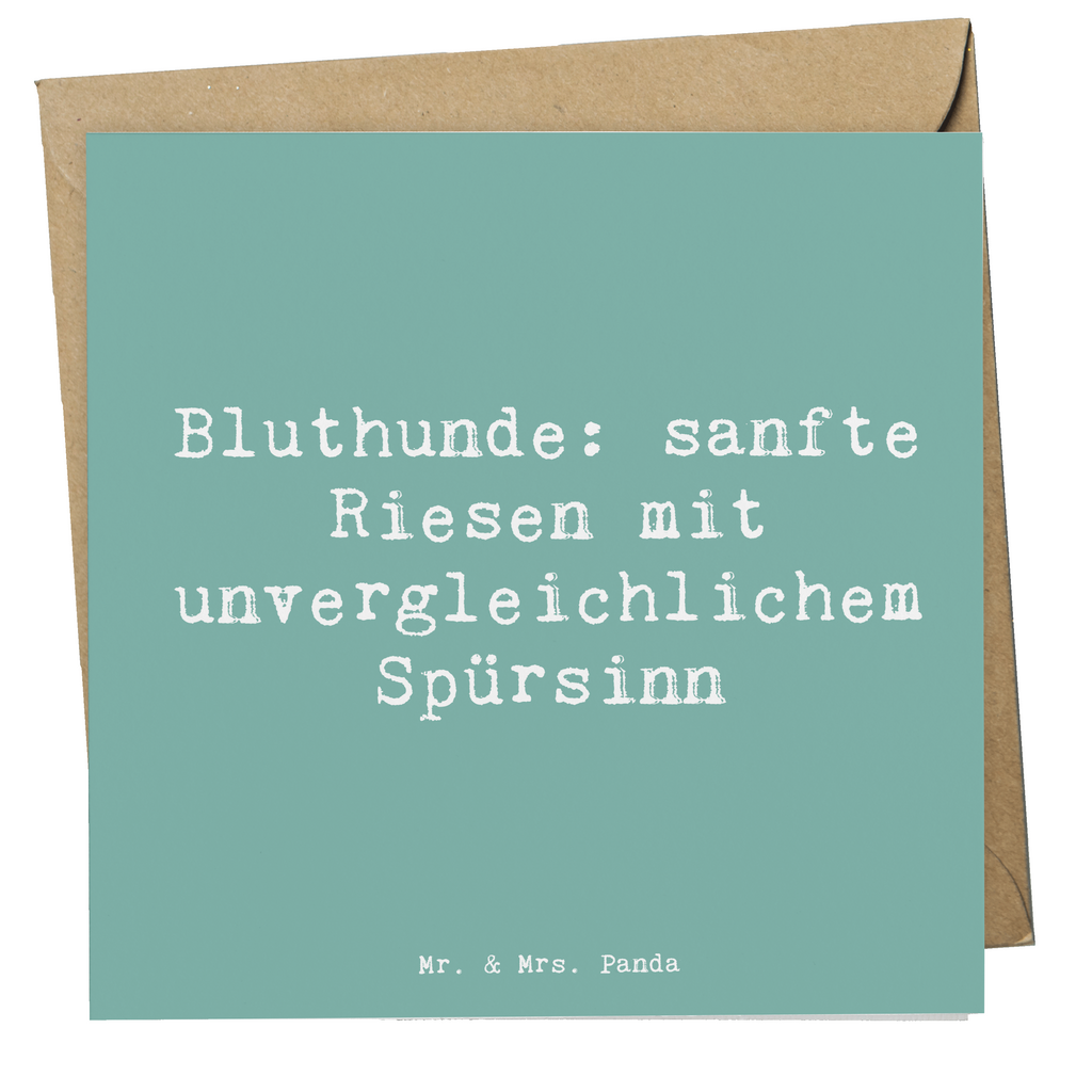 Deluxe Karte Spruch Bluthunde Karte, Grußkarte, Klappkarte, Einladungskarte, Glückwunschkarte, Hochzeitskarte, Geburtstagskarte, Hochwertige Grußkarte, Hochwertige Klappkarte, Hund, Hunderasse, Rassehund, Hundebesitzer, Geschenk, Tierfreund, Schenken, Welpe