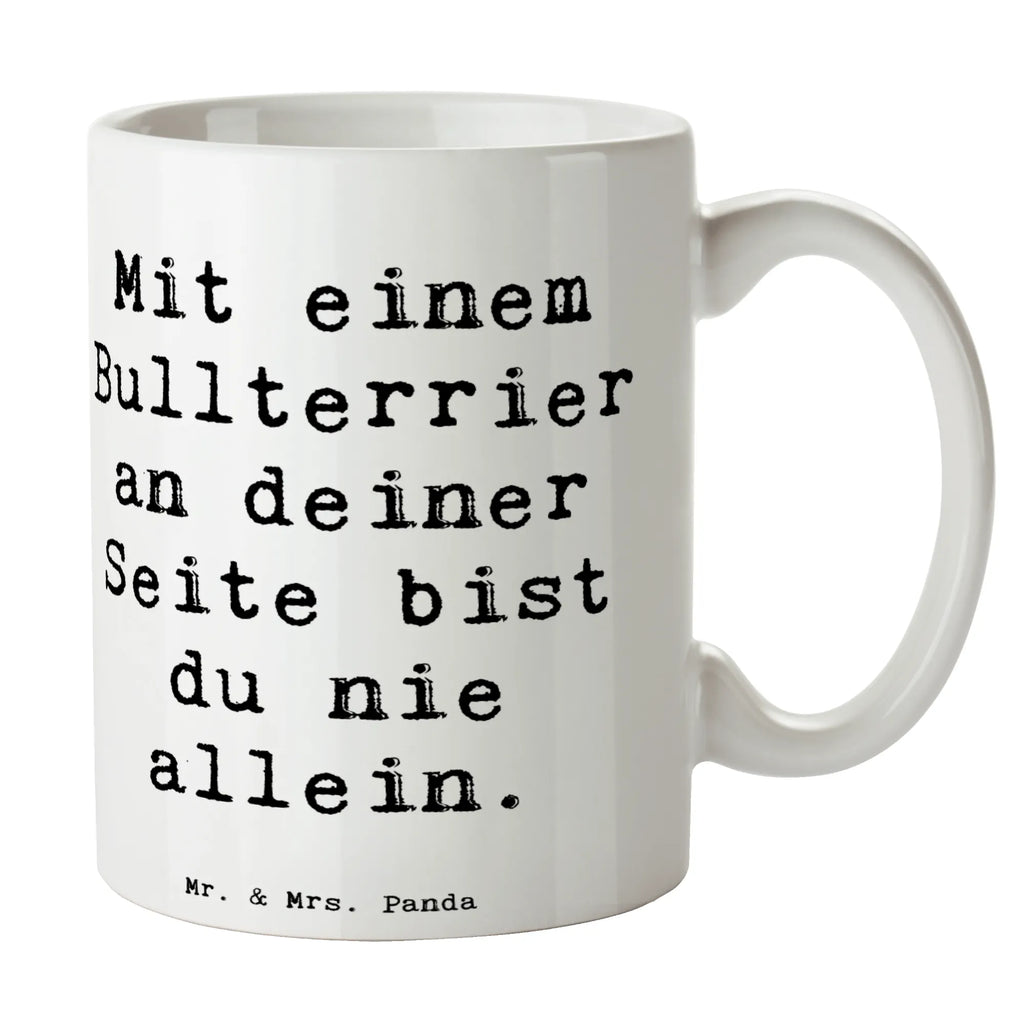 Tasse Spruch Bullterrier Begleiter Tasse, Kaffeetasse, Teetasse, Becher, Kaffeebecher, Teebecher, Keramiktasse, Porzellantasse, Büro Tasse, Geschenk Tasse, Tasse Sprüche, Tasse Motive, Kaffeetassen, Tasse bedrucken, Designer Tasse, Cappuccino Tassen, Schöne Teetassen, Hund, Hunderasse, Rassehund, Hundebesitzer, Geschenk, Tierfreund, Schenken, Welpe