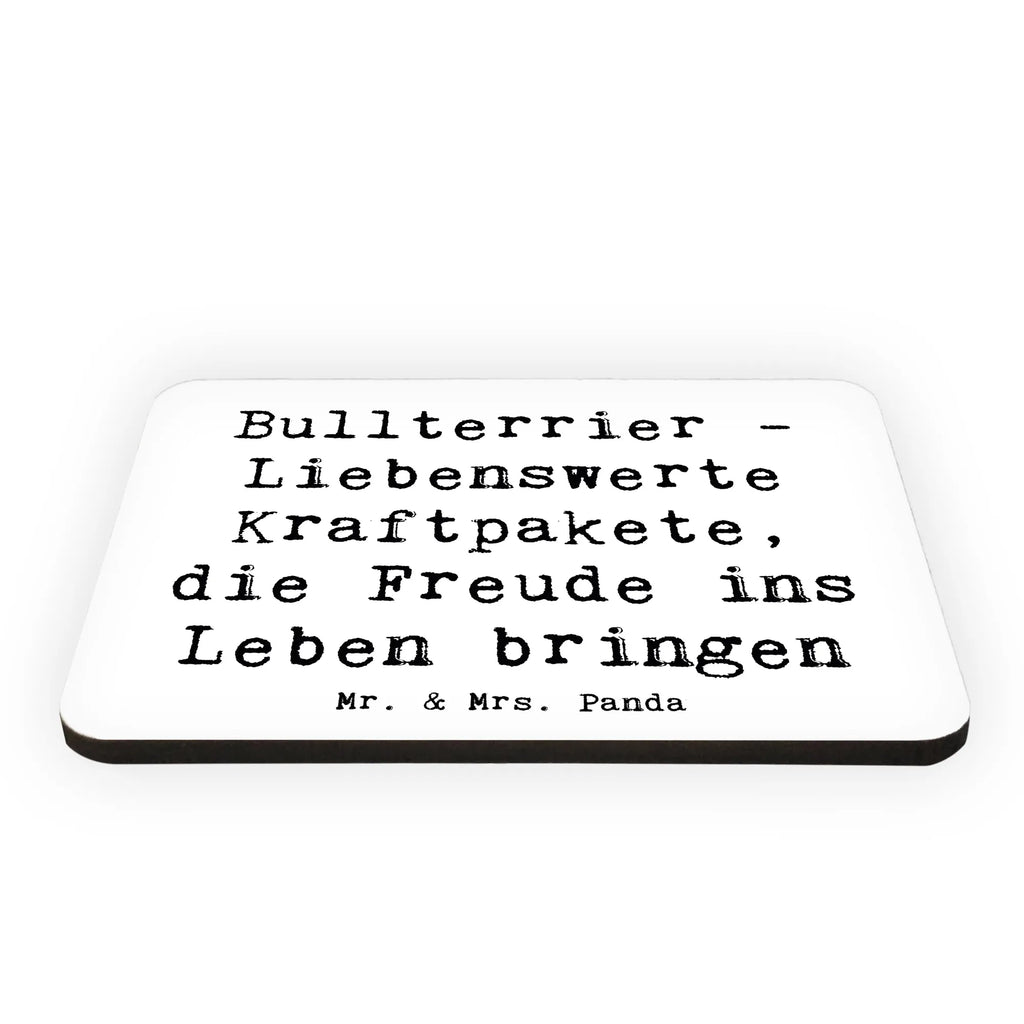 Magnet Spruch Bullterrier Kraftpaket Kühlschrankmagnet, Pinnwandmagnet, Souvenir Magnet, Motivmagnete, Dekomagnet, Whiteboard Magnet, Notiz Magnet, Kühlschrank Dekoration, Hund, Hunderasse, Rassehund, Hundebesitzer, Geschenk, Tierfreund, Schenken, Welpe