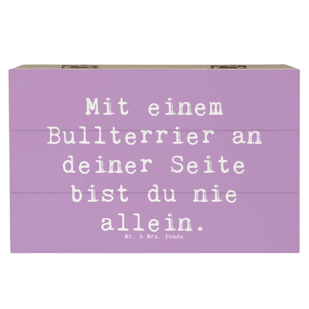 Holzkiste Spruch Bullterrier Begleiter Holzkiste, Kiste, Schatzkiste, Truhe, Schatulle, XXL, Erinnerungsbox, Erinnerungskiste, Dekokiste, Aufbewahrungsbox, Geschenkbox, Geschenkdose, Hund, Hunderasse, Rassehund, Hundebesitzer, Geschenk, Tierfreund, Schenken, Welpe