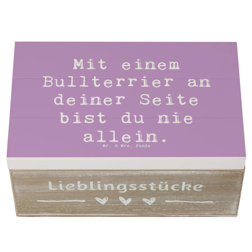 Holzkiste Spruch Bullterrier Begleiter Holzkiste, Kiste, Schatzkiste, Truhe, Schatulle, XXL, Erinnerungsbox, Erinnerungskiste, Dekokiste, Aufbewahrungsbox, Geschenkbox, Geschenkdose, Hund, Hunderasse, Rassehund, Hundebesitzer, Geschenk, Tierfreund, Schenken, Welpe