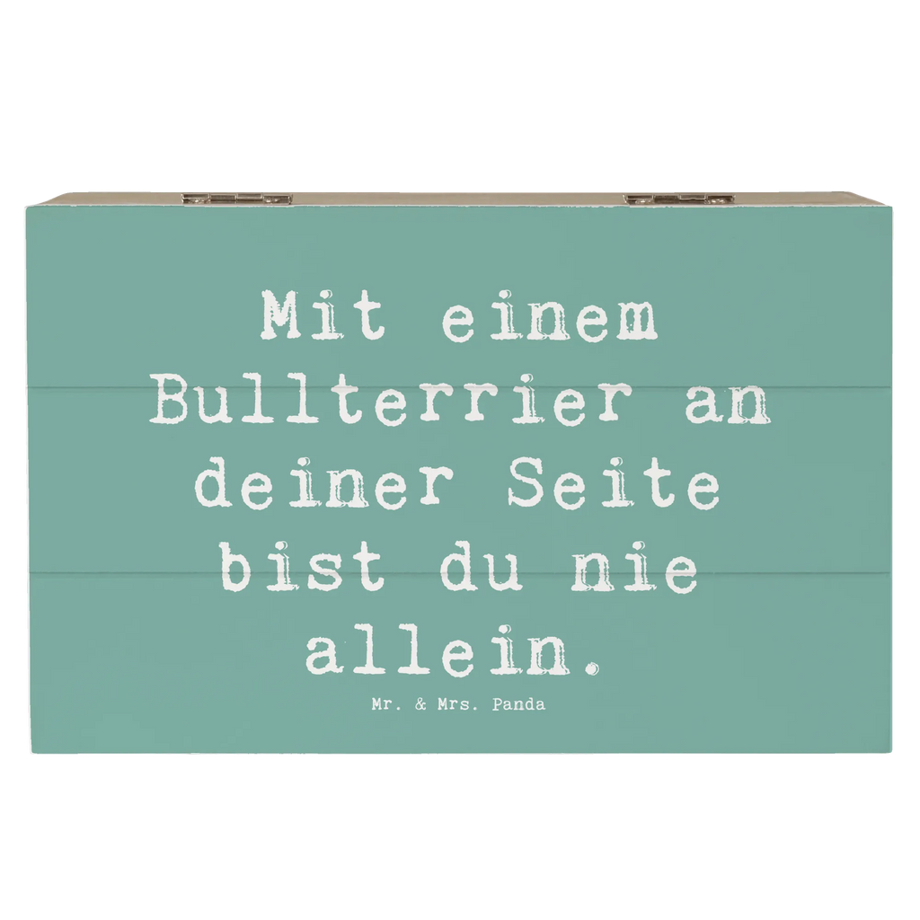 Holzkiste Spruch Bullterrier Begleiter Holzkiste, Kiste, Schatzkiste, Truhe, Schatulle, XXL, Erinnerungsbox, Erinnerungskiste, Dekokiste, Aufbewahrungsbox, Geschenkbox, Geschenkdose, Hund, Hunderasse, Rassehund, Hundebesitzer, Geschenk, Tierfreund, Schenken, Welpe