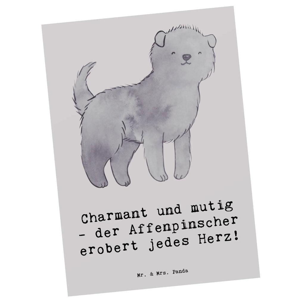 Postkarte Affenpinscher Charmeur Postkarte, Karte, Geschenkkarte, Grußkarte, Einladung, Ansichtskarte, Geburtstagskarte, Einladungskarte, Dankeskarte, Ansichtskarten, Einladung Geburtstag, Einladungskarten Geburtstag, Hund, Hunderasse, Rassehund, Hundebesitzer, Geschenk, Tierfreund, Schenken, Welpe