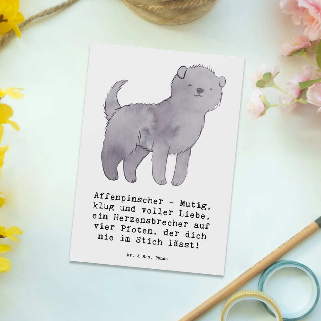 Postkarte Affenpinscher Liebe Postkarte, Karte, Geschenkkarte, Grußkarte, Einladung, Ansichtskarte, Geburtstagskarte, Einladungskarte, Dankeskarte, Ansichtskarten, Einladung Geburtstag, Einladungskarten Geburtstag, Hund, Hunderasse, Rassehund, Hundebesitzer, Geschenk, Tierfreund, Schenken, Welpe