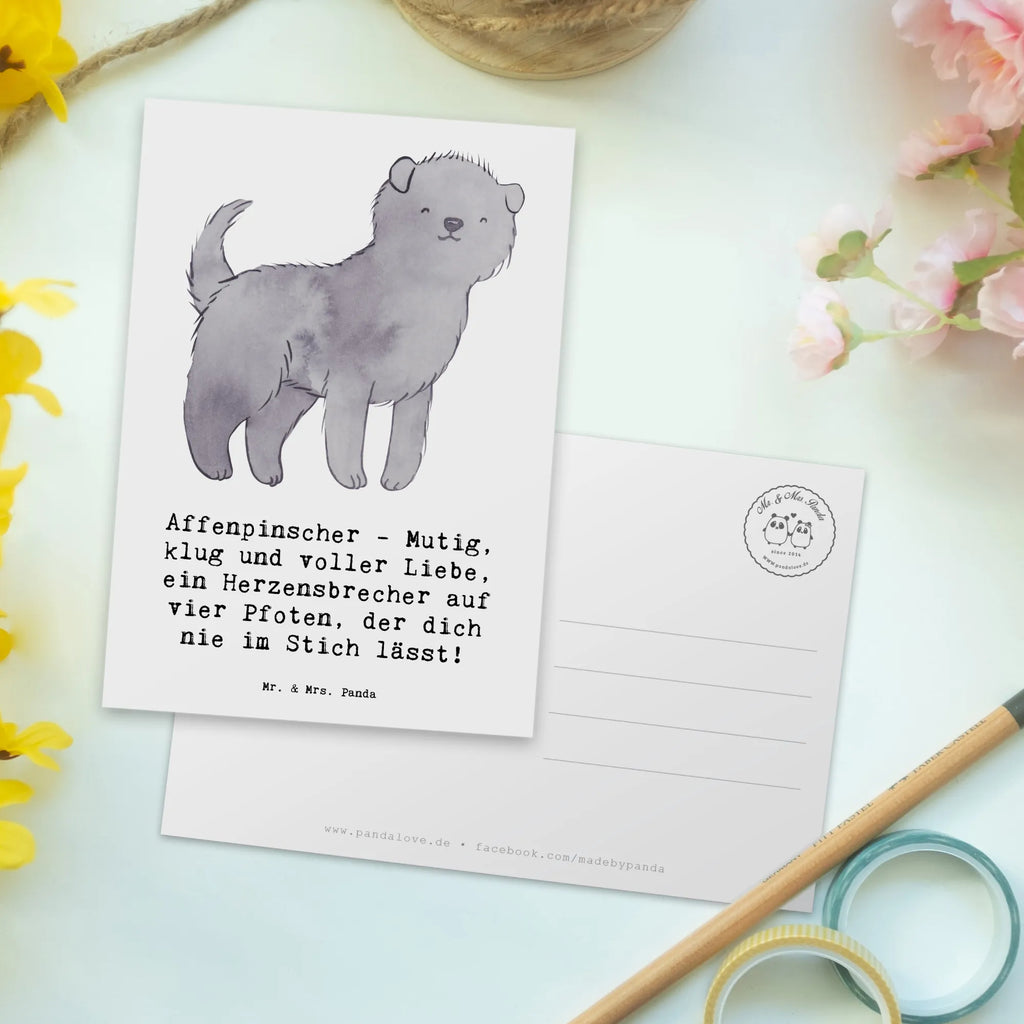 Postkarte Affenpinscher Liebe Postkarte, Karte, Geschenkkarte, Grußkarte, Einladung, Ansichtskarte, Geburtstagskarte, Einladungskarte, Dankeskarte, Ansichtskarten, Einladung Geburtstag, Einladungskarten Geburtstag, Hund, Hunderasse, Rassehund, Hundebesitzer, Geschenk, Tierfreund, Schenken, Welpe