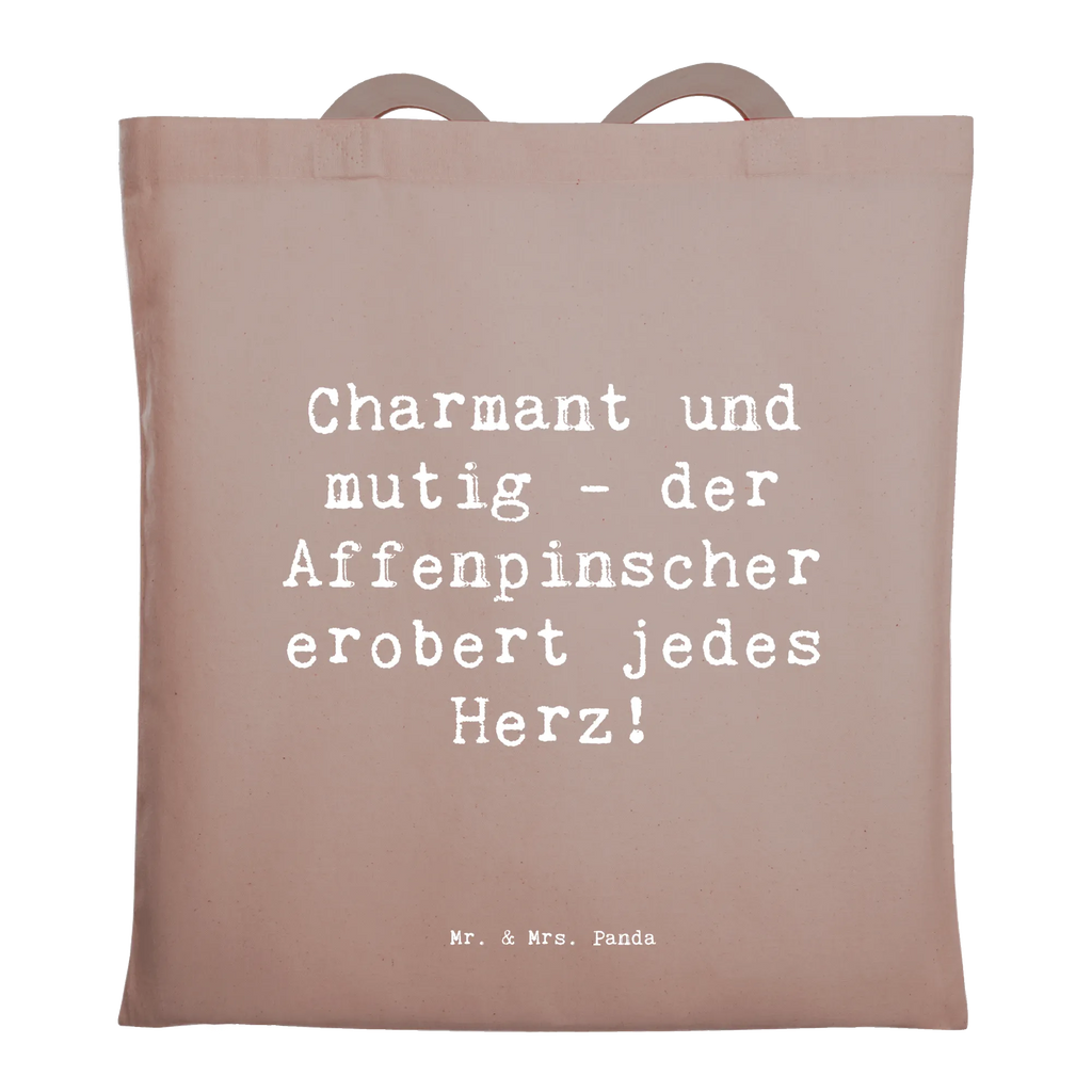 Tragetasche Spruch Affenpinscher Charmeur Beuteltasche, Beutel, Einkaufstasche, Jutebeutel, Stoffbeutel, Tasche, Shopper, Umhängetasche, Strandtasche, Schultertasche, Stofftasche, Tragetasche, Badetasche, Jutetasche, Einkaufstüte, Laptoptasche, Hund, Hunderasse, Rassehund, Hundebesitzer, Geschenk, Tierfreund, Schenken, Welpe