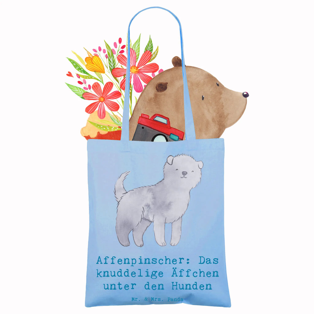 Tragetasche Affenpinscher Äffchen Beuteltasche, Beutel, Einkaufstasche, Jutebeutel, Stoffbeutel, Tasche, Shopper, Umhängetasche, Strandtasche, Schultertasche, Stofftasche, Tragetasche, Badetasche, Jutetasche, Einkaufstüte, Laptoptasche, Hund, Hunderasse, Rassehund, Hundebesitzer, Geschenk, Tierfreund, Schenken, Welpe