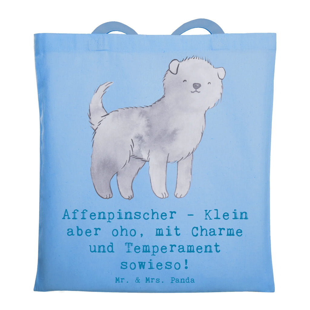 Tragetasche Affenpinscher Charme Beuteltasche, Beutel, Einkaufstasche, Jutebeutel, Stoffbeutel, Tasche, Shopper, Umhängetasche, Strandtasche, Schultertasche, Stofftasche, Tragetasche, Badetasche, Jutetasche, Einkaufstüte, Laptoptasche, Hund, Hunderasse, Rassehund, Hundebesitzer, Geschenk, Tierfreund, Schenken, Welpe