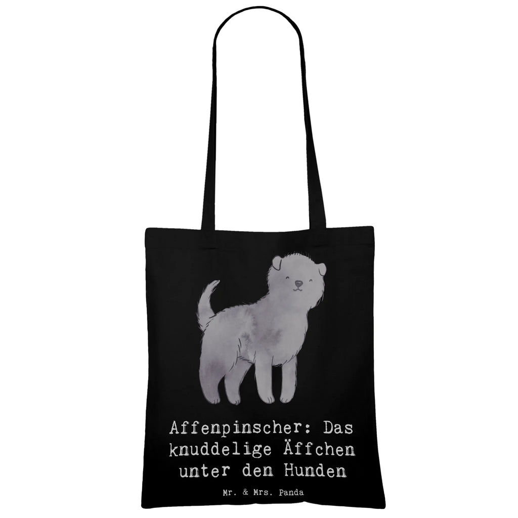 Tragetasche Affenpinscher Äffchen Beuteltasche, Beutel, Einkaufstasche, Jutebeutel, Stoffbeutel, Tasche, Shopper, Umhängetasche, Strandtasche, Schultertasche, Stofftasche, Tragetasche, Badetasche, Jutetasche, Einkaufstüte, Laptoptasche, Hund, Hunderasse, Rassehund, Hundebesitzer, Geschenk, Tierfreund, Schenken, Welpe