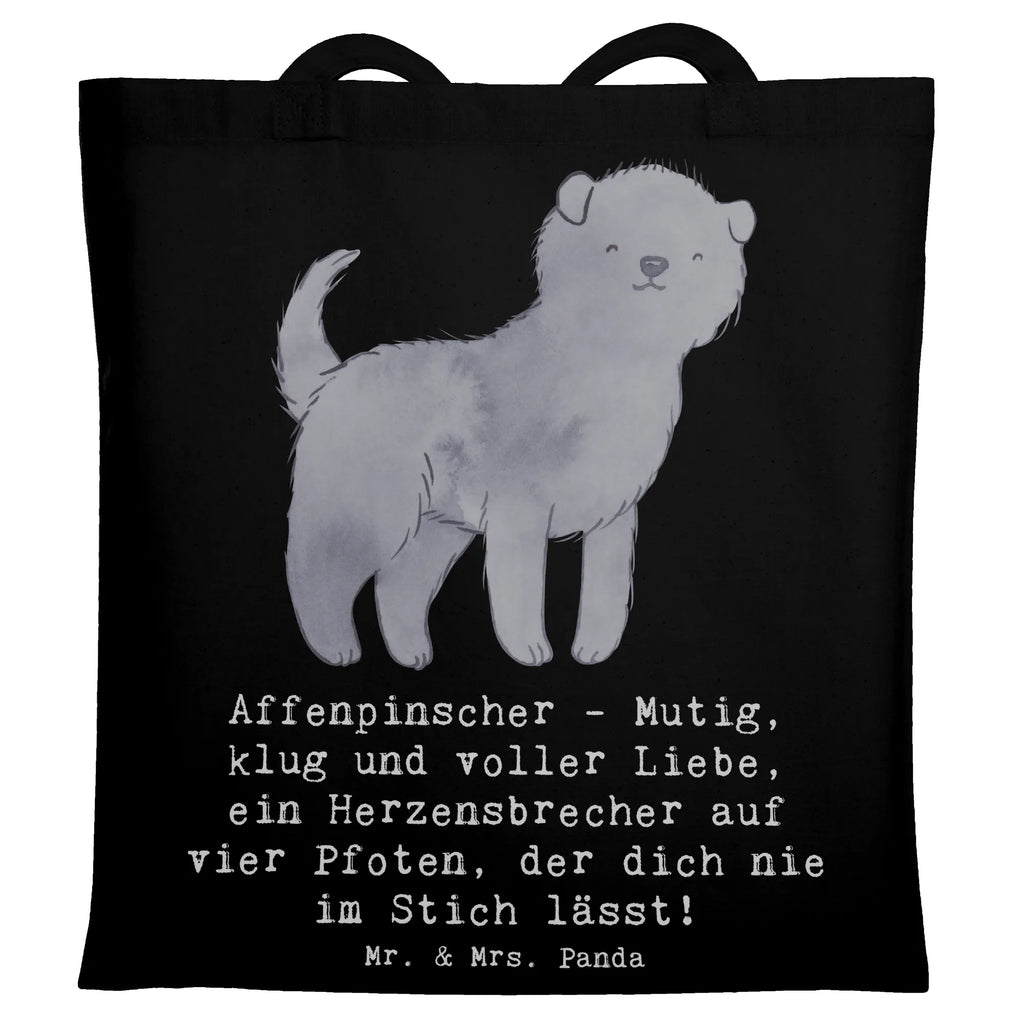 Tragetasche Affenpinscher Liebe Beuteltasche, Beutel, Einkaufstasche, Jutebeutel, Stoffbeutel, Tasche, Shopper, Umhängetasche, Strandtasche, Schultertasche, Stofftasche, Tragetasche, Badetasche, Jutetasche, Einkaufstüte, Laptoptasche, Hund, Hunderasse, Rassehund, Hundebesitzer, Geschenk, Tierfreund, Schenken, Welpe