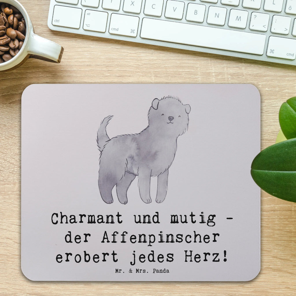 Mauspad Affenpinscher Charmeur Mousepad, Computer zubehör, Büroausstattung, PC Zubehör, Arbeitszimmer, Mauspad, Einzigartiges Mauspad, Designer Mauspad, Mausunterlage, Mauspad Büro, Hund, Hunderasse, Rassehund, Hundebesitzer, Geschenk, Tierfreund, Schenken, Welpe