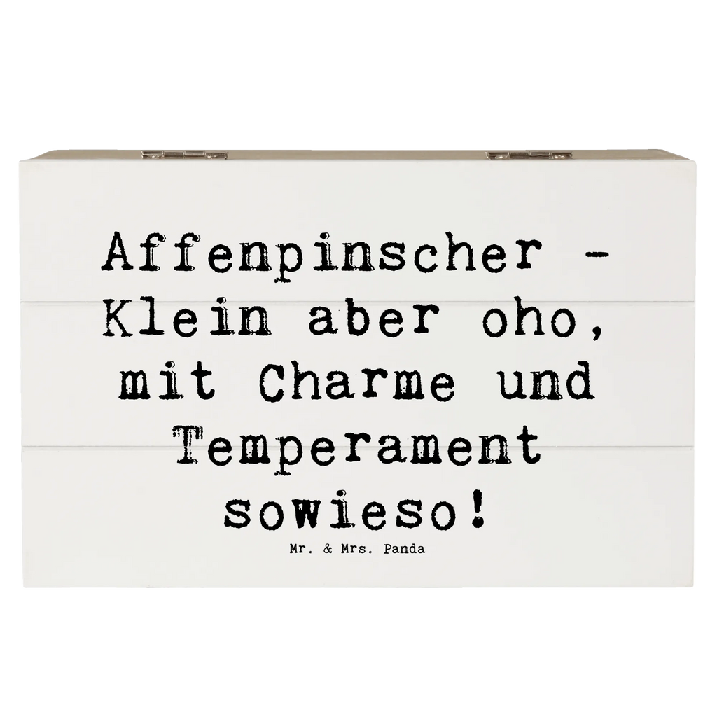 Holzkiste Spruch Affenpinscher Charme Holzkiste, Kiste, Schatzkiste, Truhe, Schatulle, XXL, Erinnerungsbox, Erinnerungskiste, Dekokiste, Aufbewahrungsbox, Geschenkbox, Geschenkdose, Hund, Hunderasse, Rassehund, Hundebesitzer, Geschenk, Tierfreund, Schenken, Welpe