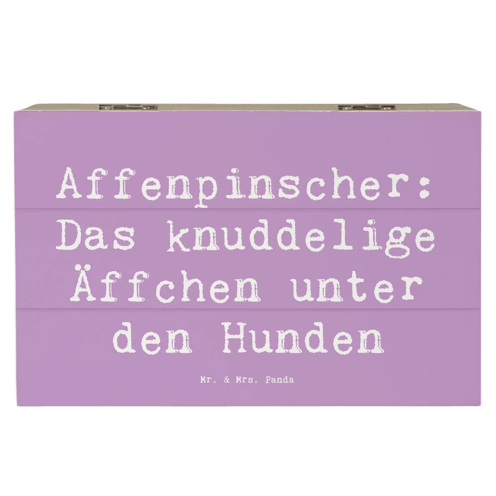 Holzkiste Spruch Affenpinscher Äffchen Holzkiste, Kiste, Schatzkiste, Truhe, Schatulle, XXL, Erinnerungsbox, Erinnerungskiste, Dekokiste, Aufbewahrungsbox, Geschenkbox, Geschenkdose, Hund, Hunderasse, Rassehund, Hundebesitzer, Geschenk, Tierfreund, Schenken, Welpe