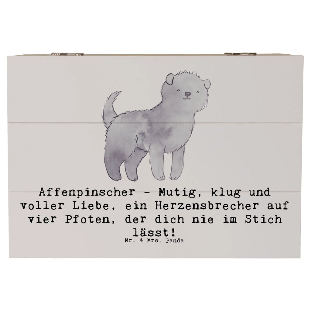 Holzkiste Affenpinscher Liebe Holzkiste, Kiste, Schatzkiste, Truhe, Schatulle, XXL, Erinnerungsbox, Erinnerungskiste, Dekokiste, Aufbewahrungsbox, Geschenkbox, Geschenkdose, Hund, Hunderasse, Rassehund, Hundebesitzer, Geschenk, Tierfreund, Schenken, Welpe