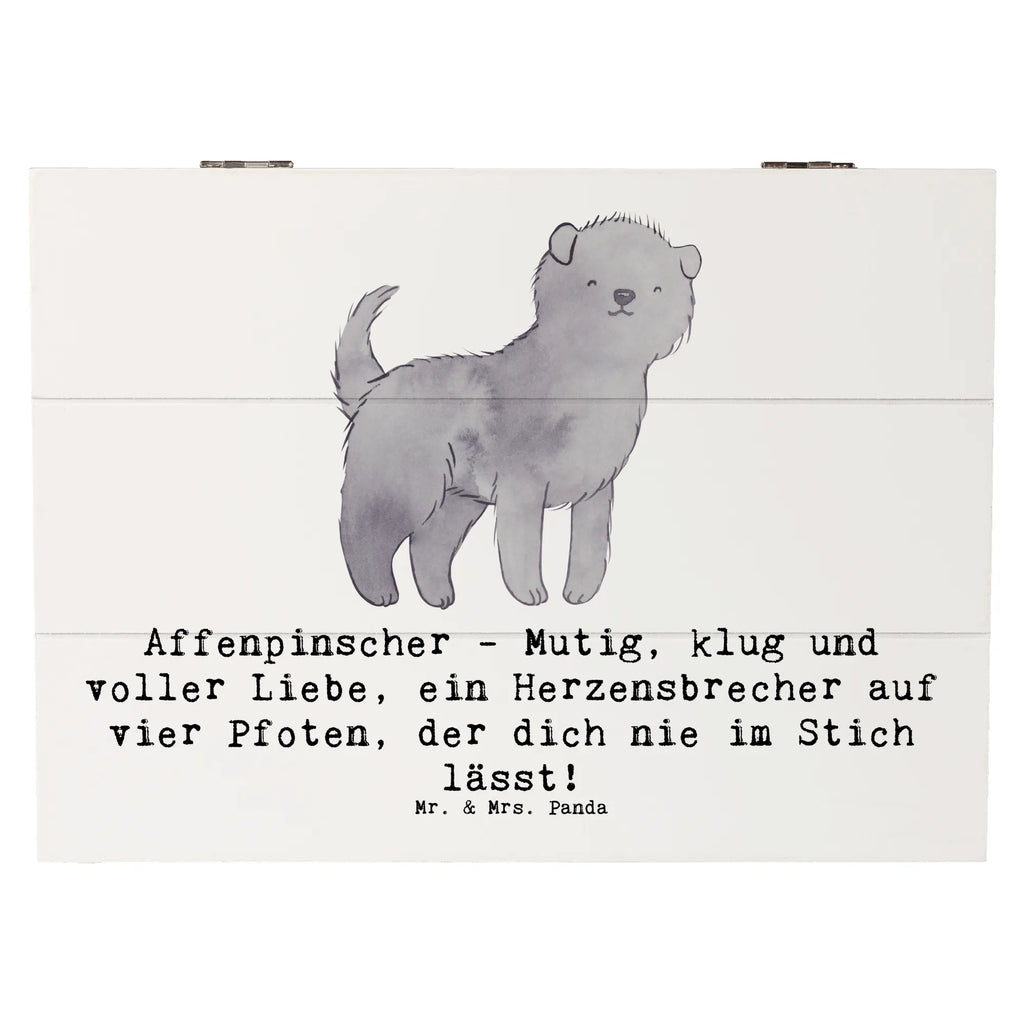 Holzkiste Affenpinscher Liebe Holzkiste, Kiste, Schatzkiste, Truhe, Schatulle, XXL, Erinnerungsbox, Erinnerungskiste, Dekokiste, Aufbewahrungsbox, Geschenkbox, Geschenkdose, Hund, Hunderasse, Rassehund, Hundebesitzer, Geschenk, Tierfreund, Schenken, Welpe