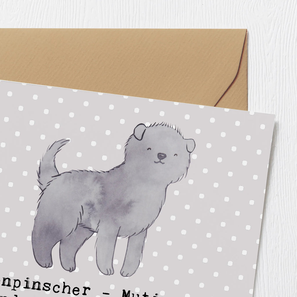 Deluxe Karte Affenpinscher Liebe Karte, Grußkarte, Klappkarte, Einladungskarte, Glückwunschkarte, Hochzeitskarte, Geburtstagskarte, Hochwertige Grußkarte, Hochwertige Klappkarte, Hund, Hunderasse, Rassehund, Hundebesitzer, Geschenk, Tierfreund, Schenken, Welpe