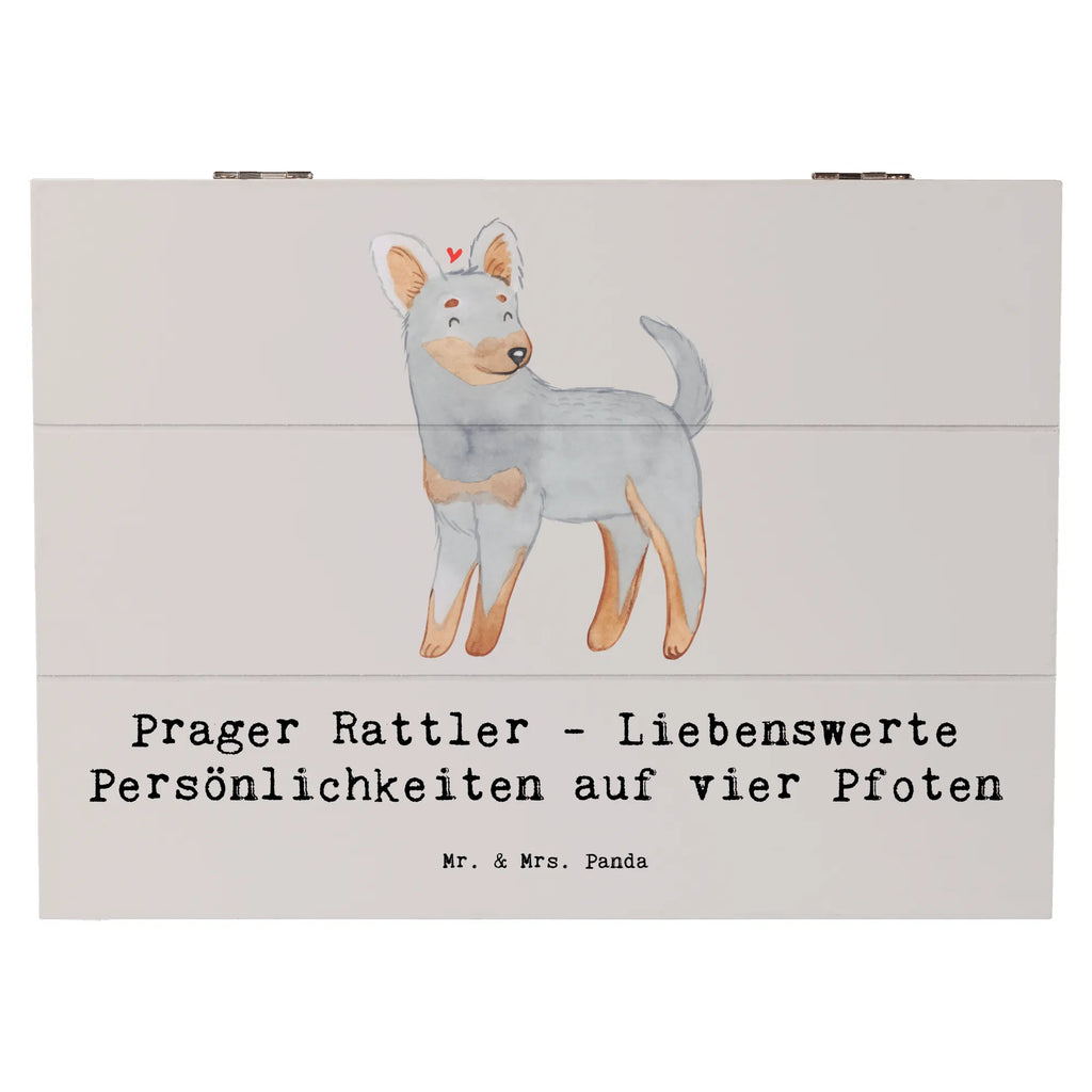 Holzkiste Prager Rattler Holzkiste, Kiste, Schatzkiste, Truhe, Schatulle, XXL, Erinnerungsbox, Erinnerungskiste, Dekokiste, Aufbewahrungsbox, Geschenkbox, Geschenkdose, Hund, Hunderasse, Rassehund, Hundebesitzer, Geschenk, Tierfreund, Schenken, Welpe