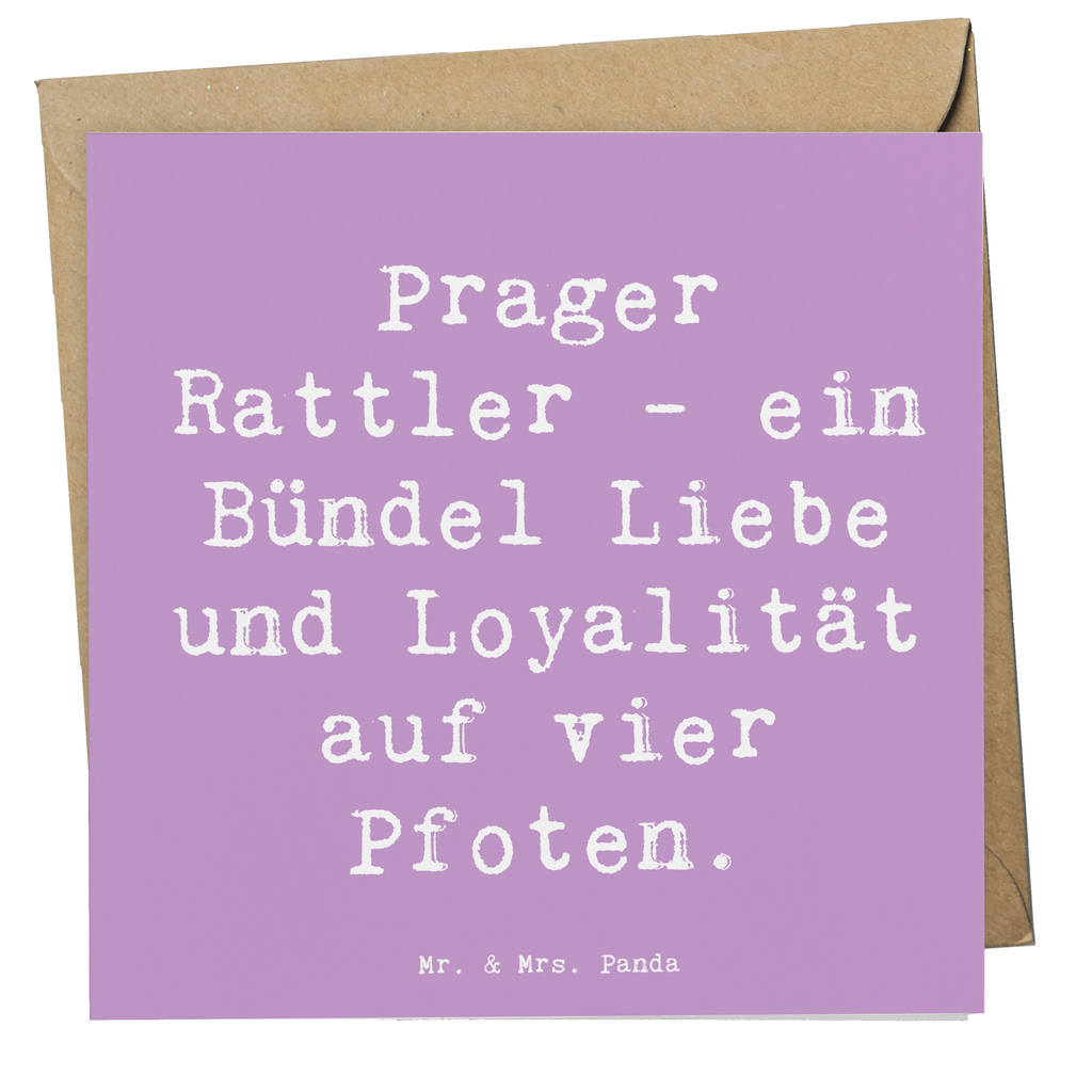 Deluxe Karte Spruch Prager Rattler Karte, Grußkarte, Klappkarte, Einladungskarte, Glückwunschkarte, Hochzeitskarte, Geburtstagskarte, Hochwertige Grußkarte, Hochwertige Klappkarte, Hund, Hunderasse, Rassehund, Hundebesitzer, Geschenk, Tierfreund, Schenken, Welpe