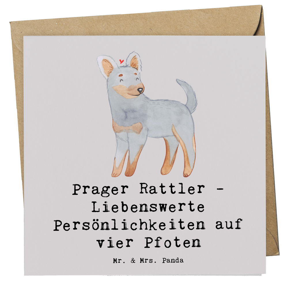 Deluxe Karte Prager Rattler Karte, Grußkarte, Klappkarte, Einladungskarte, Glückwunschkarte, Hochzeitskarte, Geburtstagskarte, Hochwertige Grußkarte, Hochwertige Klappkarte, Hund, Hunderasse, Rassehund, Hundebesitzer, Geschenk, Tierfreund, Schenken, Welpe