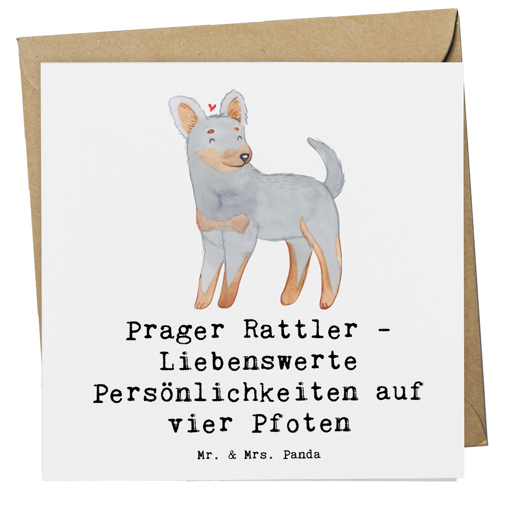 Deluxe Karte Prager Rattler Karte, Grußkarte, Klappkarte, Einladungskarte, Glückwunschkarte, Hochzeitskarte, Geburtstagskarte, Hochwertige Grußkarte, Hochwertige Klappkarte, Hund, Hunderasse, Rassehund, Hundebesitzer, Geschenk, Tierfreund, Schenken, Welpe