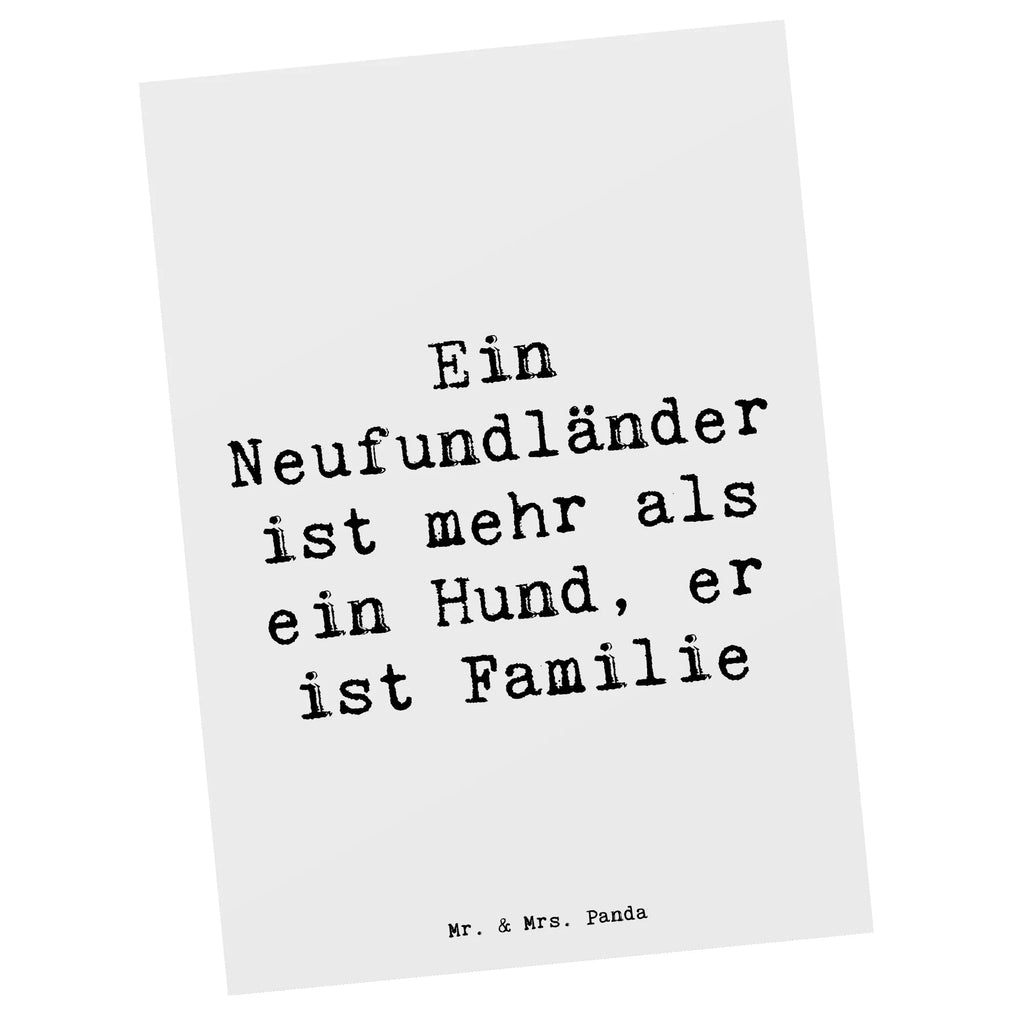 Postkarte Spruch Neufundländer Familie Postkarte, Karte, Geschenkkarte, Grußkarte, Einladung, Ansichtskarte, Geburtstagskarte, Einladungskarte, Dankeskarte, Ansichtskarten, Einladung Geburtstag, Einladungskarten Geburtstag, Hund, Hunderasse, Rassehund, Hundebesitzer, Geschenk, Tierfreund, Schenken, Welpe