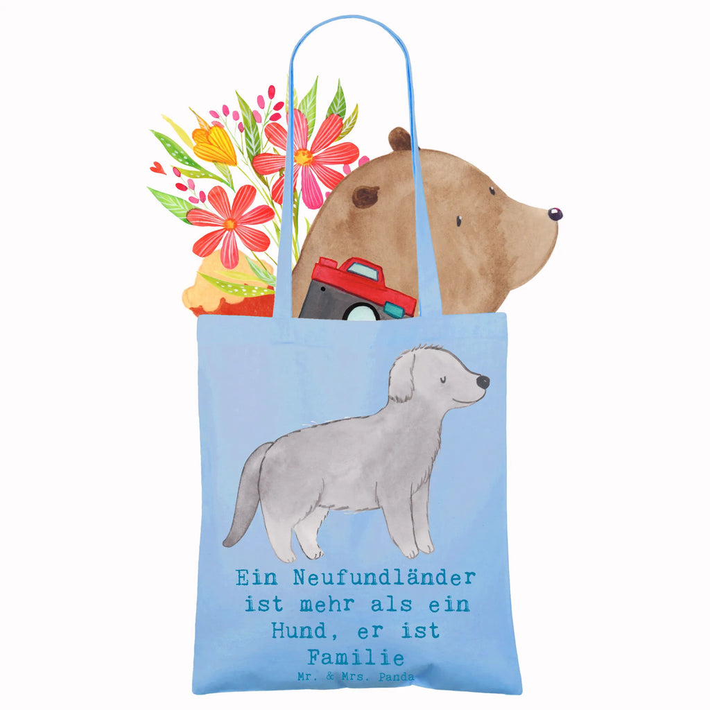 Tragetasche Neufundländer Familie Beuteltasche, Beutel, Einkaufstasche, Jutebeutel, Stoffbeutel, Tasche, Shopper, Umhängetasche, Strandtasche, Schultertasche, Stofftasche, Tragetasche, Badetasche, Jutetasche, Einkaufstüte, Laptoptasche, Hund, Hunderasse, Rassehund, Hundebesitzer, Geschenk, Tierfreund, Schenken, Welpe