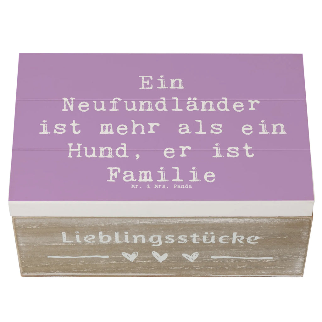 Holzkiste Spruch Neufundländer Familie Holzkiste, Kiste, Schatzkiste, Truhe, Schatulle, XXL, Erinnerungsbox, Erinnerungskiste, Dekokiste, Aufbewahrungsbox, Geschenkbox, Geschenkdose, Hund, Hunderasse, Rassehund, Hundebesitzer, Geschenk, Tierfreund, Schenken, Welpe