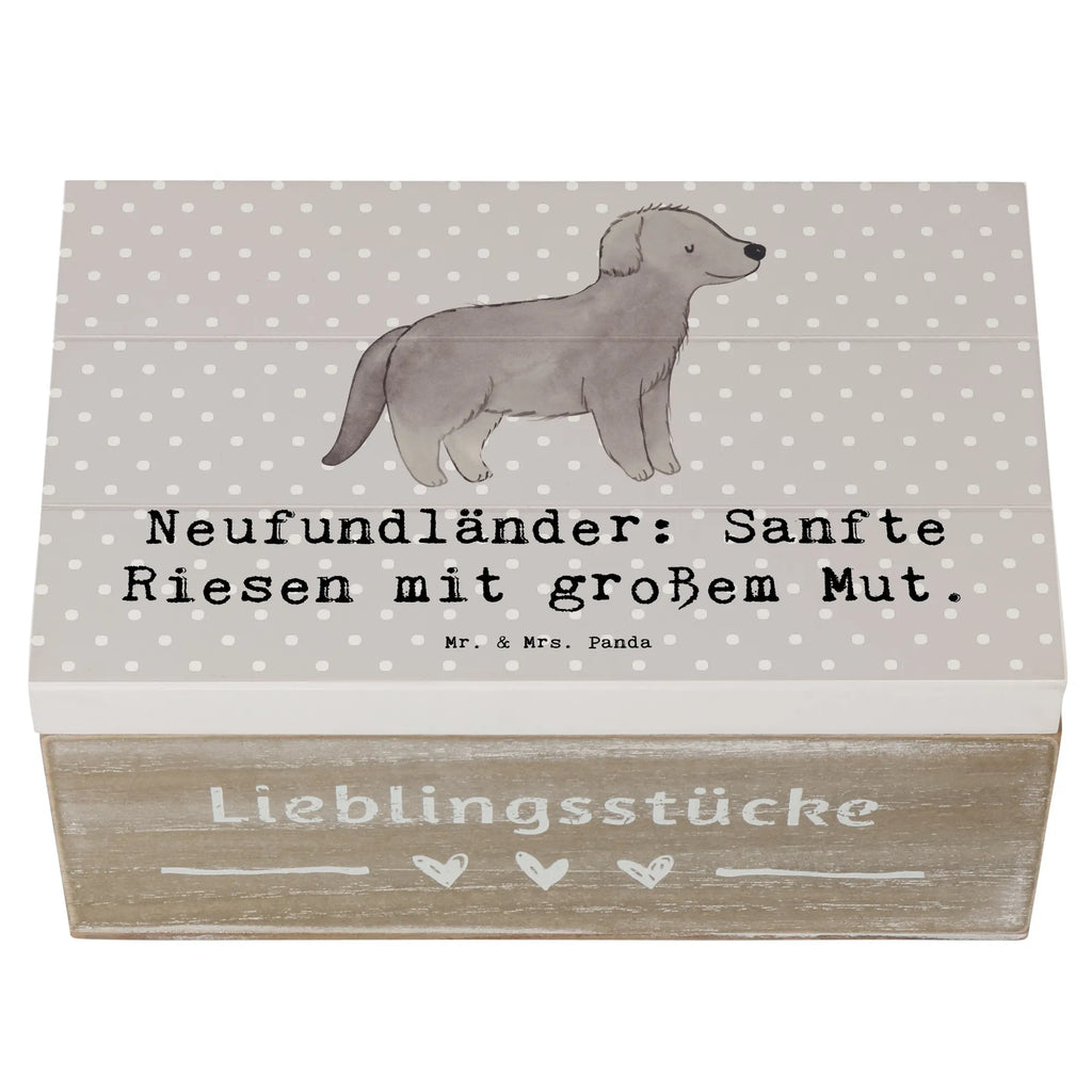 Holzkiste Neufundländer Liebe Holzkiste, Kiste, Schatzkiste, Truhe, Schatulle, XXL, Erinnerungsbox, Erinnerungskiste, Dekokiste, Aufbewahrungsbox, Geschenkbox, Geschenkdose, Hund, Hunderasse, Rassehund, Hundebesitzer, Geschenk, Tierfreund, Schenken, Welpe