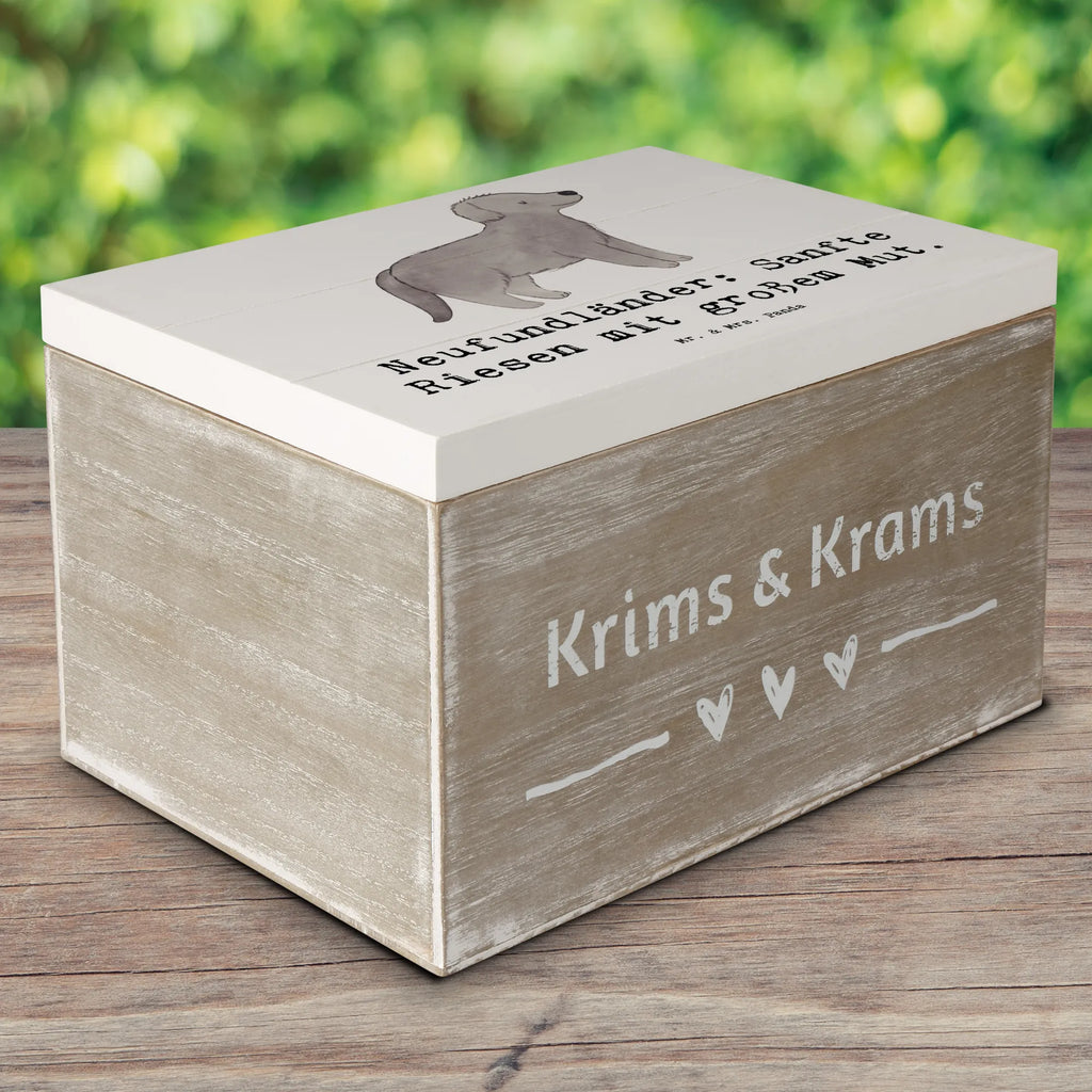 Holzkiste Neufundländer Liebe Holzkiste, Kiste, Schatzkiste, Truhe, Schatulle, XXL, Erinnerungsbox, Erinnerungskiste, Dekokiste, Aufbewahrungsbox, Geschenkbox, Geschenkdose, Hund, Hunderasse, Rassehund, Hundebesitzer, Geschenk, Tierfreund, Schenken, Welpe