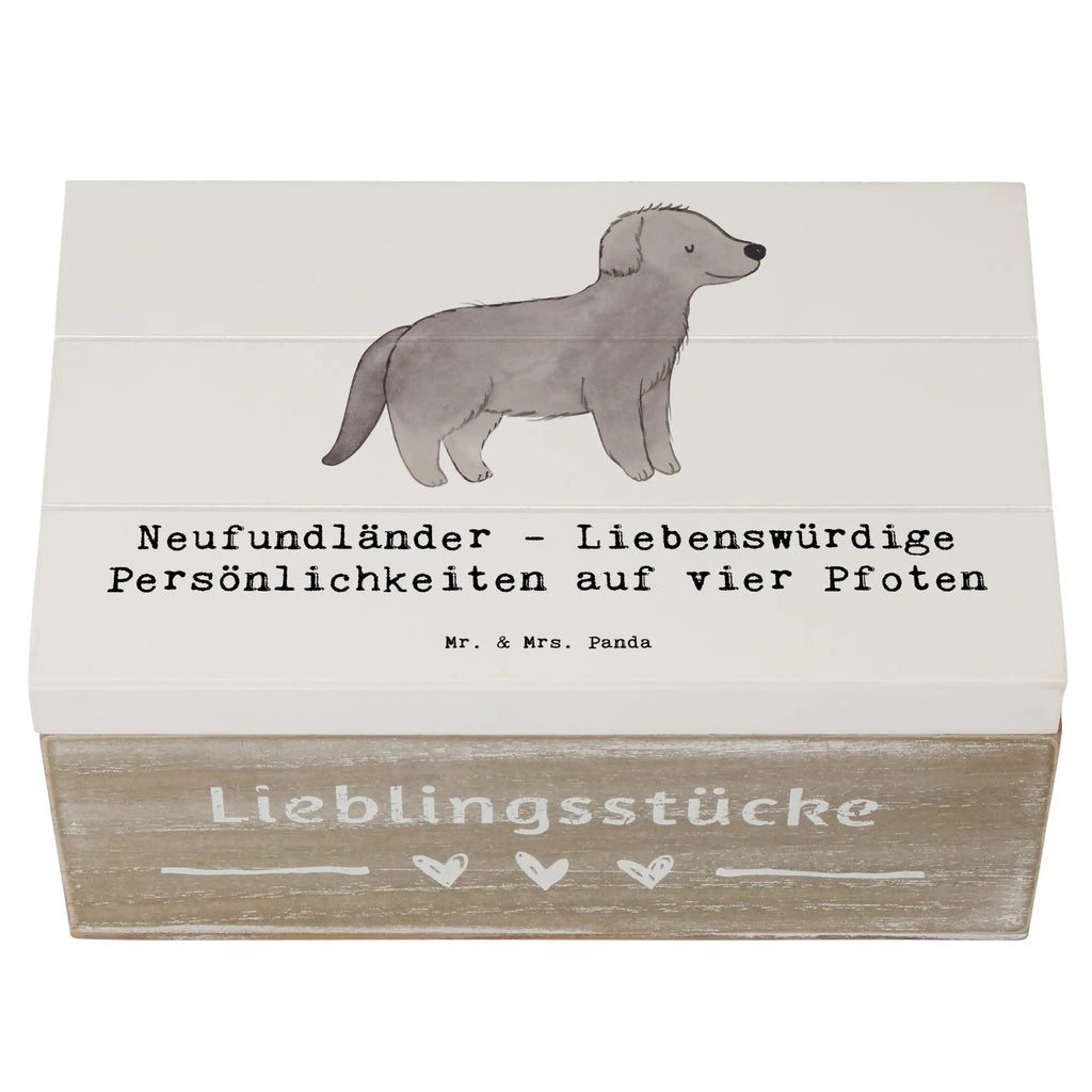 Holzkiste Neufundländer Persönlichkeiten Holzkiste, Kiste, Schatzkiste, Truhe, Schatulle, XXL, Erinnerungsbox, Erinnerungskiste, Dekokiste, Aufbewahrungsbox, Geschenkbox, Geschenkdose, Hund, Hunderasse, Rassehund, Hundebesitzer, Geschenk, Tierfreund, Schenken, Welpe