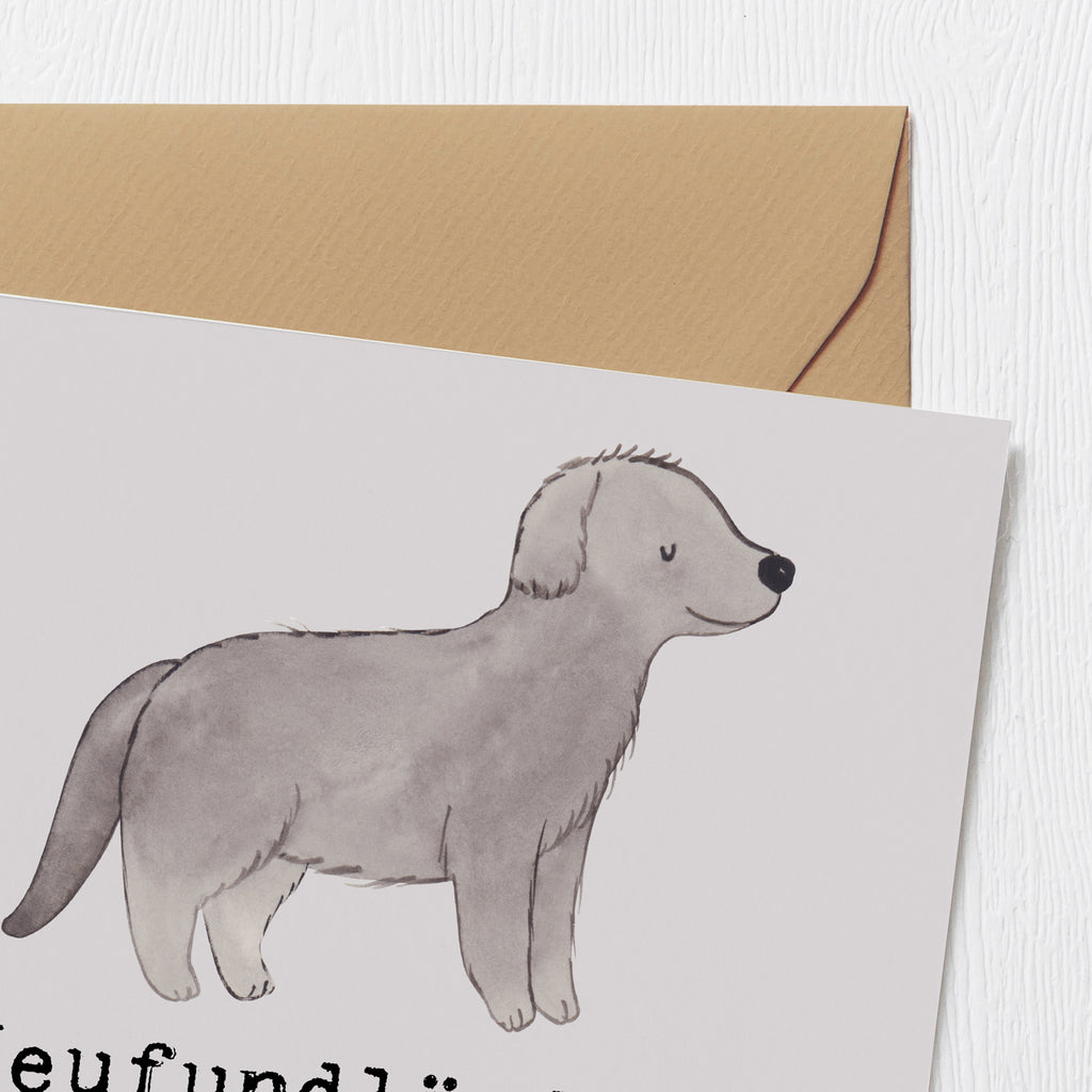 Deluxe Karte Neufundländer Liebe Karte, Grußkarte, Klappkarte, Einladungskarte, Glückwunschkarte, Hochzeitskarte, Geburtstagskarte, Hochwertige Grußkarte, Hochwertige Klappkarte, Hund, Hunderasse, Rassehund, Hundebesitzer, Geschenk, Tierfreund, Schenken, Welpe