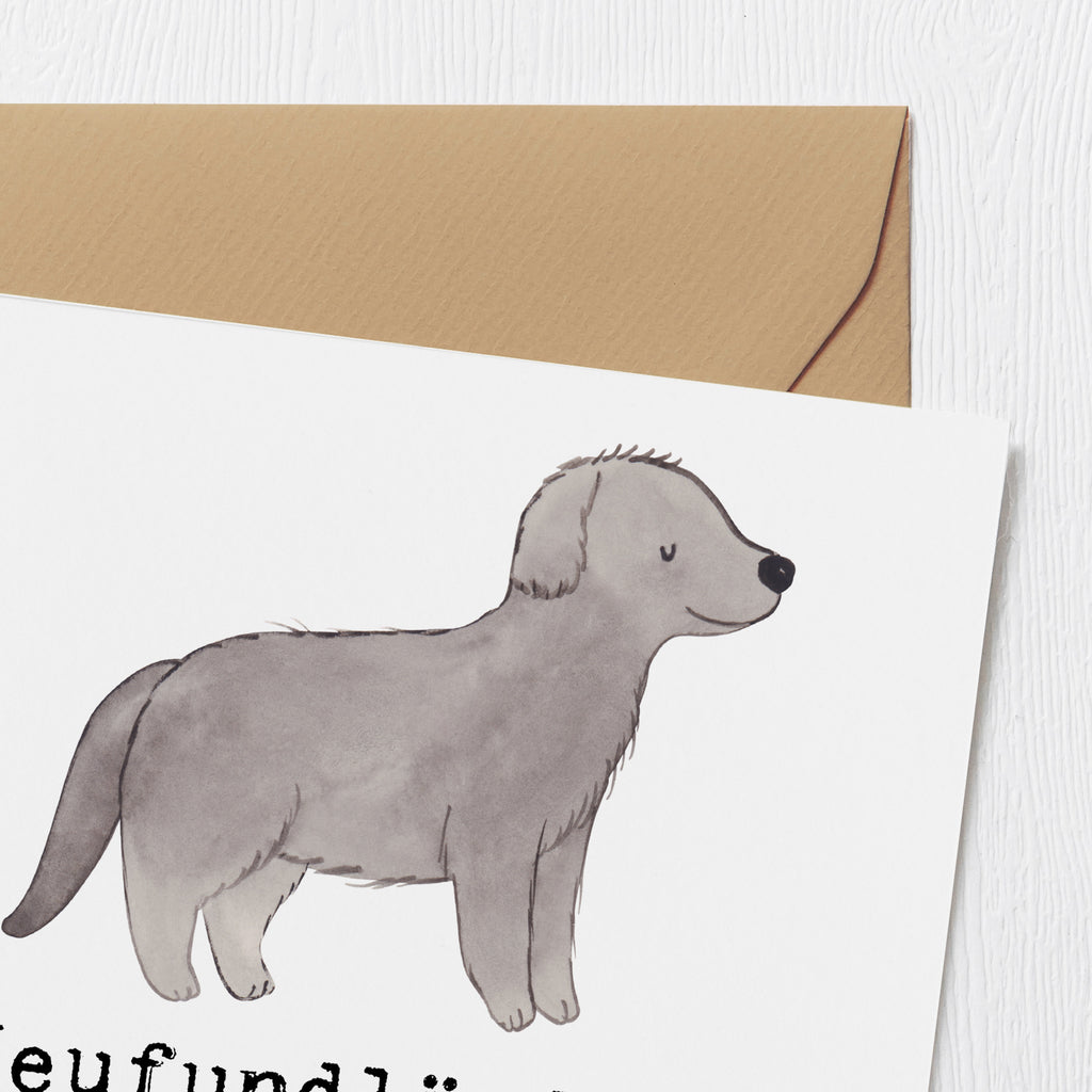 Deluxe Karte Neufundländer Liebe Karte, Grußkarte, Klappkarte, Einladungskarte, Glückwunschkarte, Hochzeitskarte, Geburtstagskarte, Hochwertige Grußkarte, Hochwertige Klappkarte, Hund, Hunderasse, Rassehund, Hundebesitzer, Geschenk, Tierfreund, Schenken, Welpe