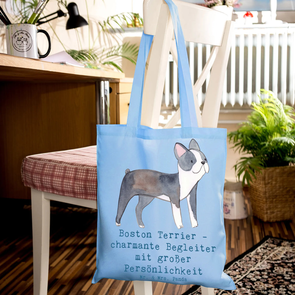 Tragetasche Boston Terrier Begleiter Beuteltasche, Beutel, Einkaufstasche, Jutebeutel, Stoffbeutel, Tasche, Shopper, Umhängetasche, Strandtasche, Schultertasche, Stofftasche, Tragetasche, Badetasche, Jutetasche, Einkaufstüte, Laptoptasche, Hund, Hunderasse, Rassehund, Hundebesitzer, Geschenk, Tierfreund, Schenken, Welpe