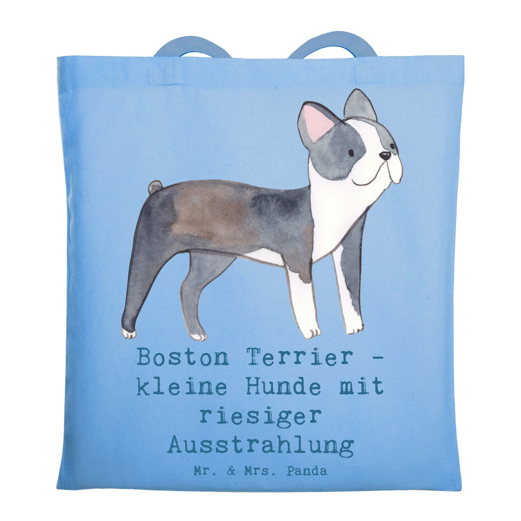 Tragetasche Boston Terrier Beuteltasche, Beutel, Einkaufstasche, Jutebeutel, Stoffbeutel, Tasche, Shopper, Umhängetasche, Strandtasche, Schultertasche, Stofftasche, Tragetasche, Badetasche, Jutetasche, Einkaufstüte, Laptoptasche, Hund, Hunderasse, Rassehund, Hundebesitzer, Geschenk, Tierfreund, Schenken, Welpe